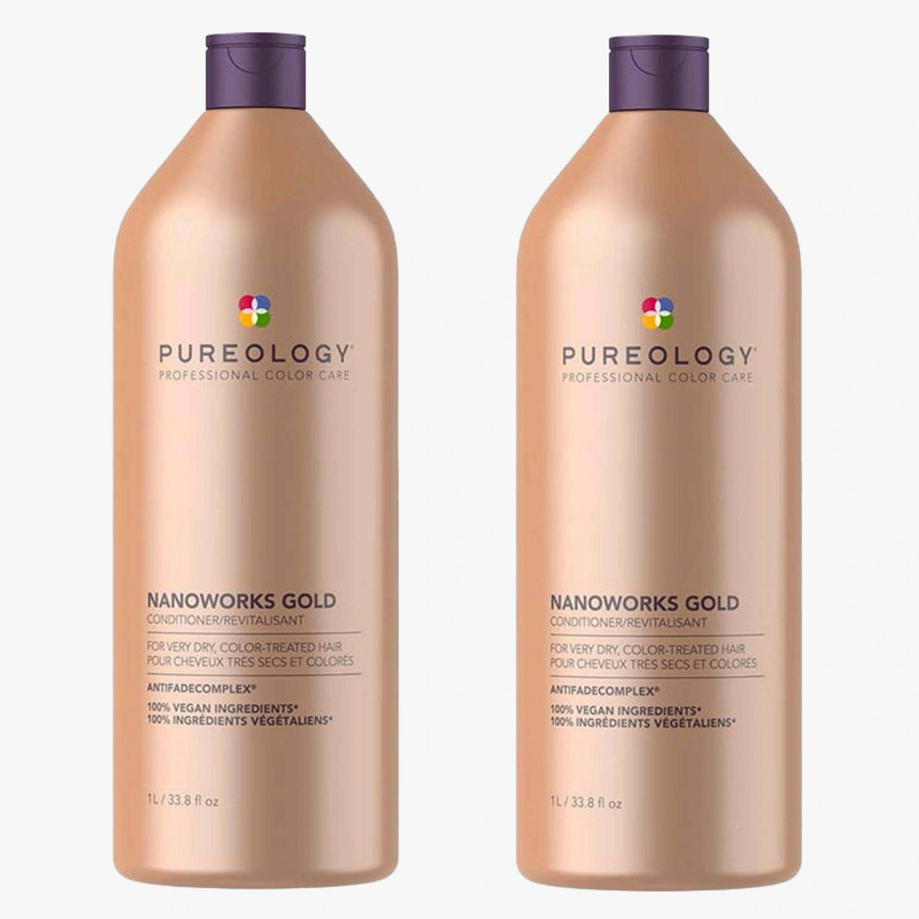 Pureology Nanoworks Gold Conditioner 1000 ml Duo , view 1 of 6