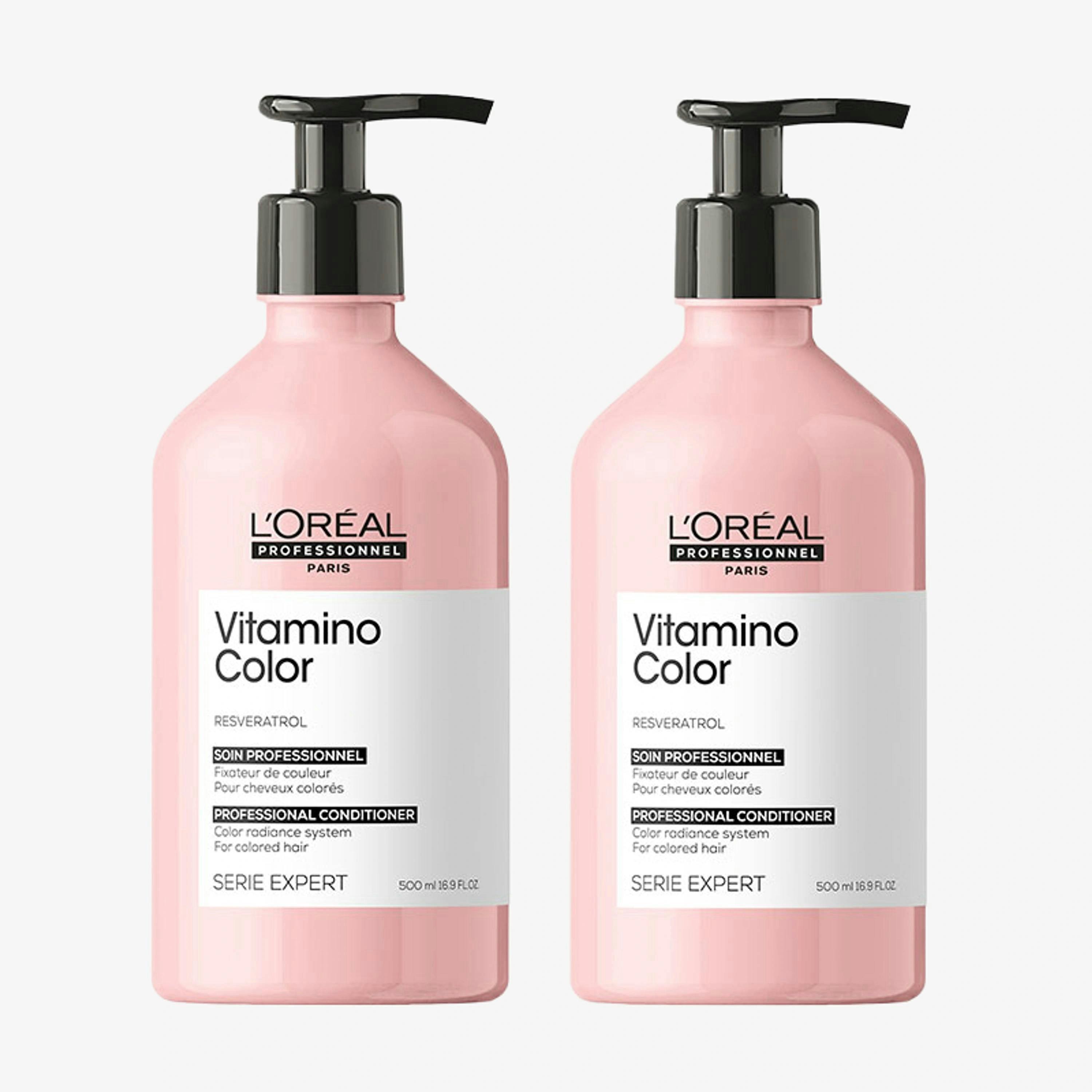 L'Oréal Professionnel Vitamino Color Conditioner Double 500 ml Duo , view 1 of 3