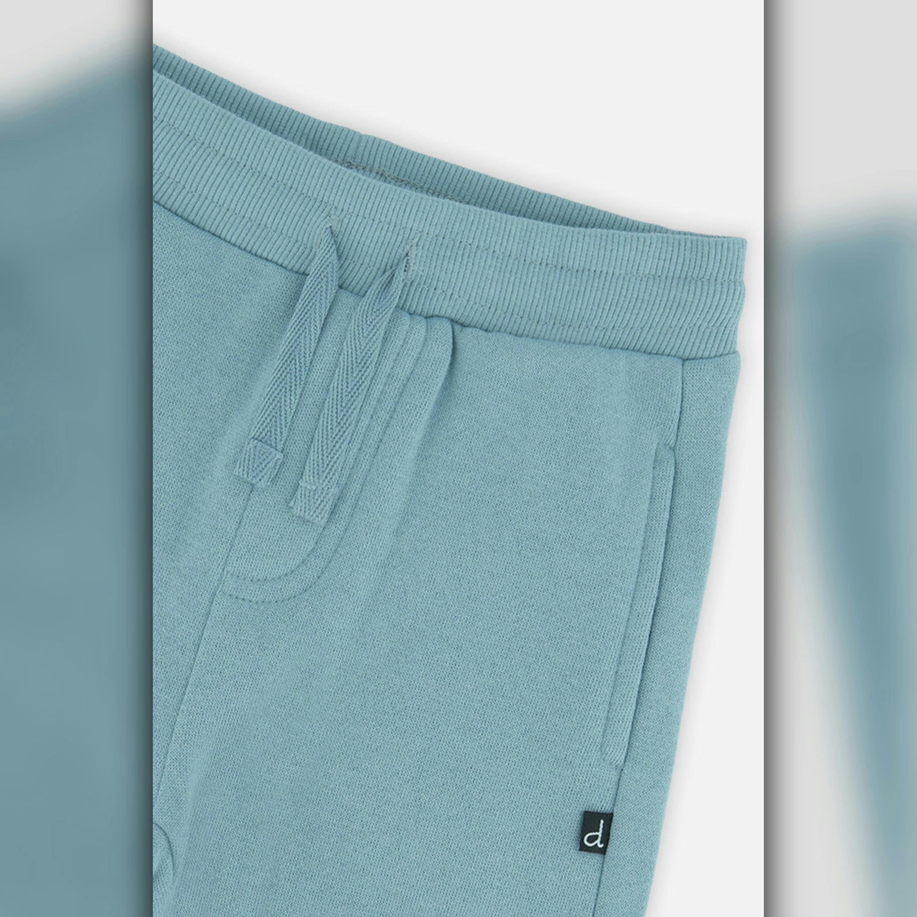 Baby Fleece Sweatpants Pale Turquoise , view 2 of 2