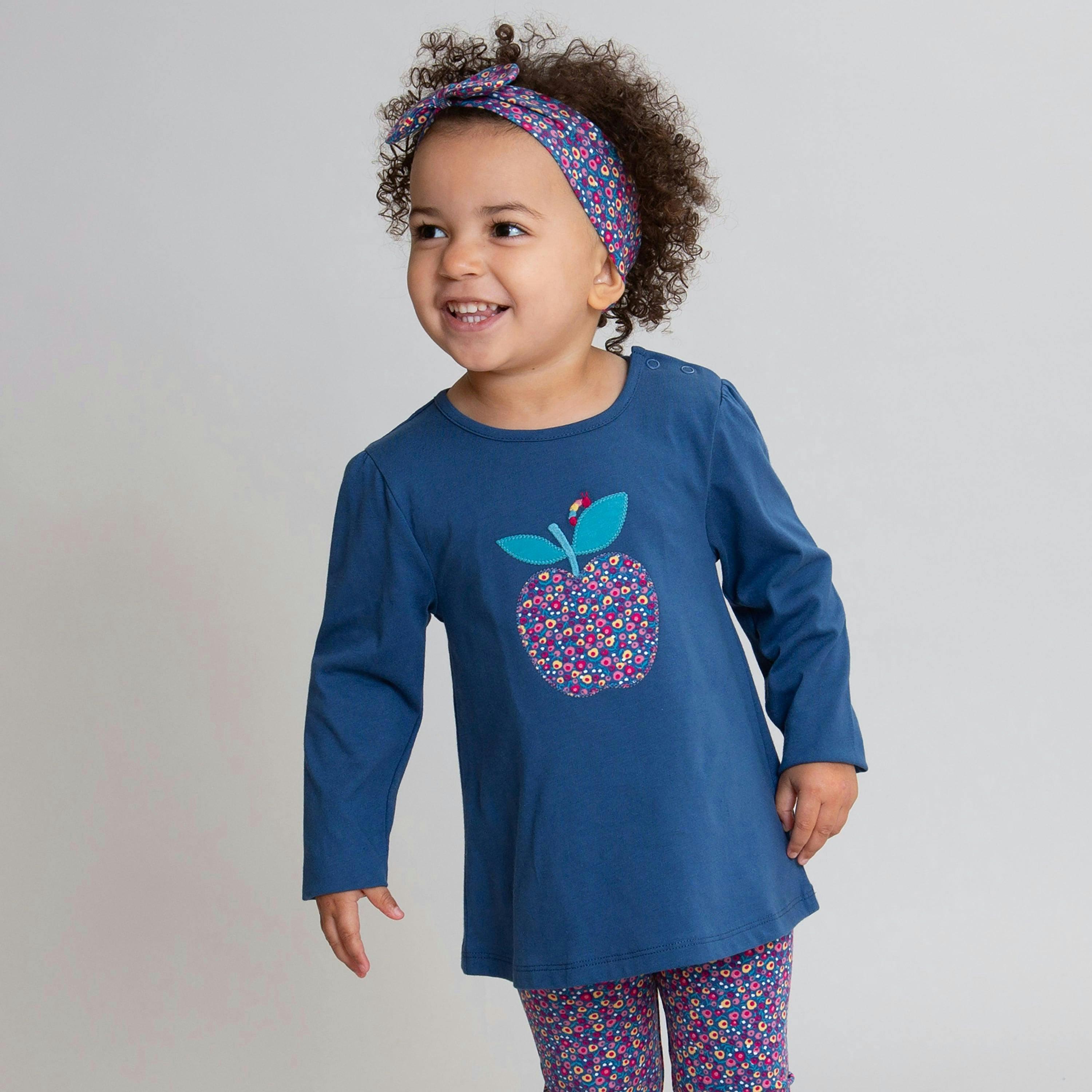 Kids Organic Apple Munch Tunic , view 2 of 4