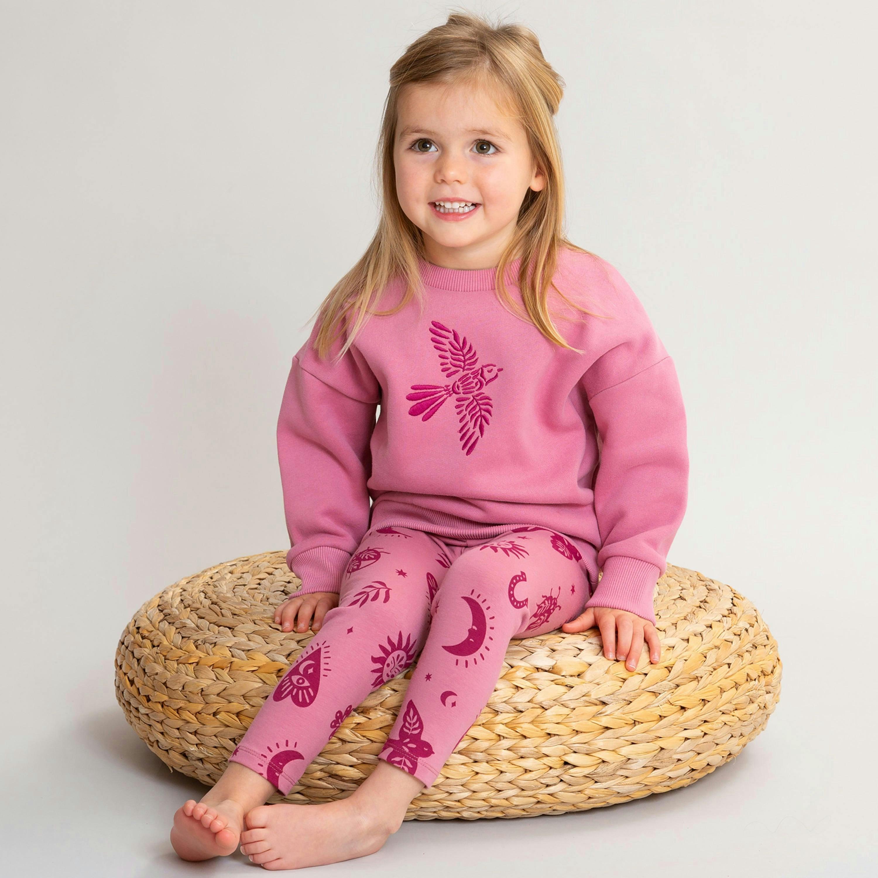 Kids Organic Fortune Leggings , view 2 of 6