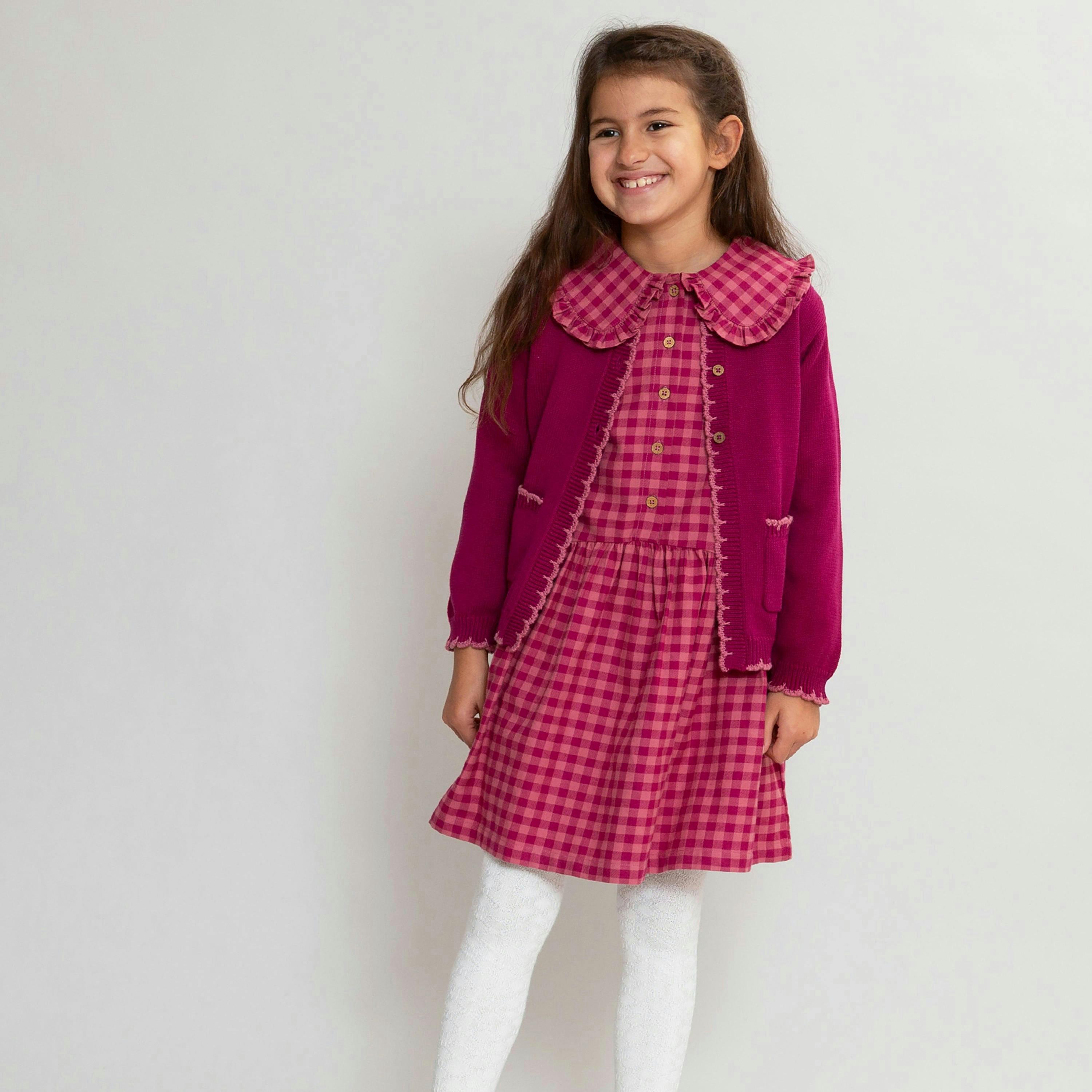 Kids Organic Fortune Cardi , view 3 of 4