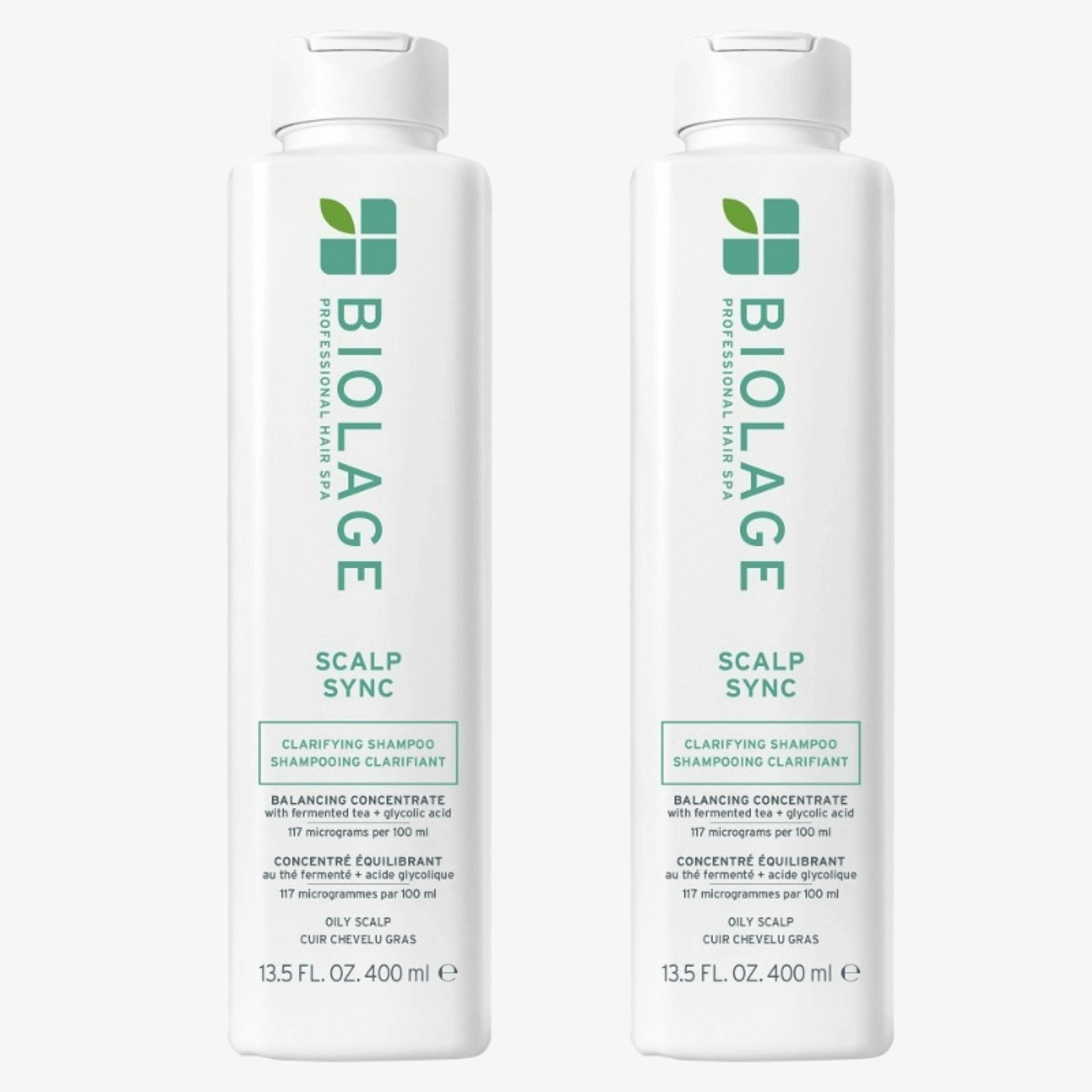 Biolage Scalp Sync Clarifying Shampoo 400 ml Duo , view 1 of 1