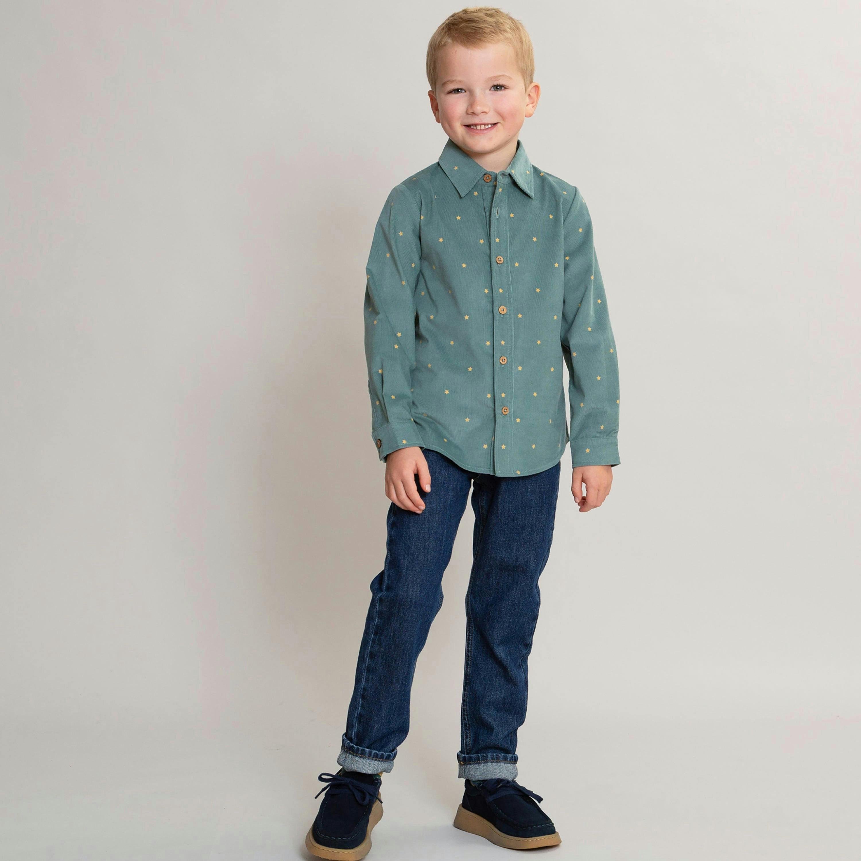 Kids Organic Slim Fit Denim Jeans , view 4 of 5