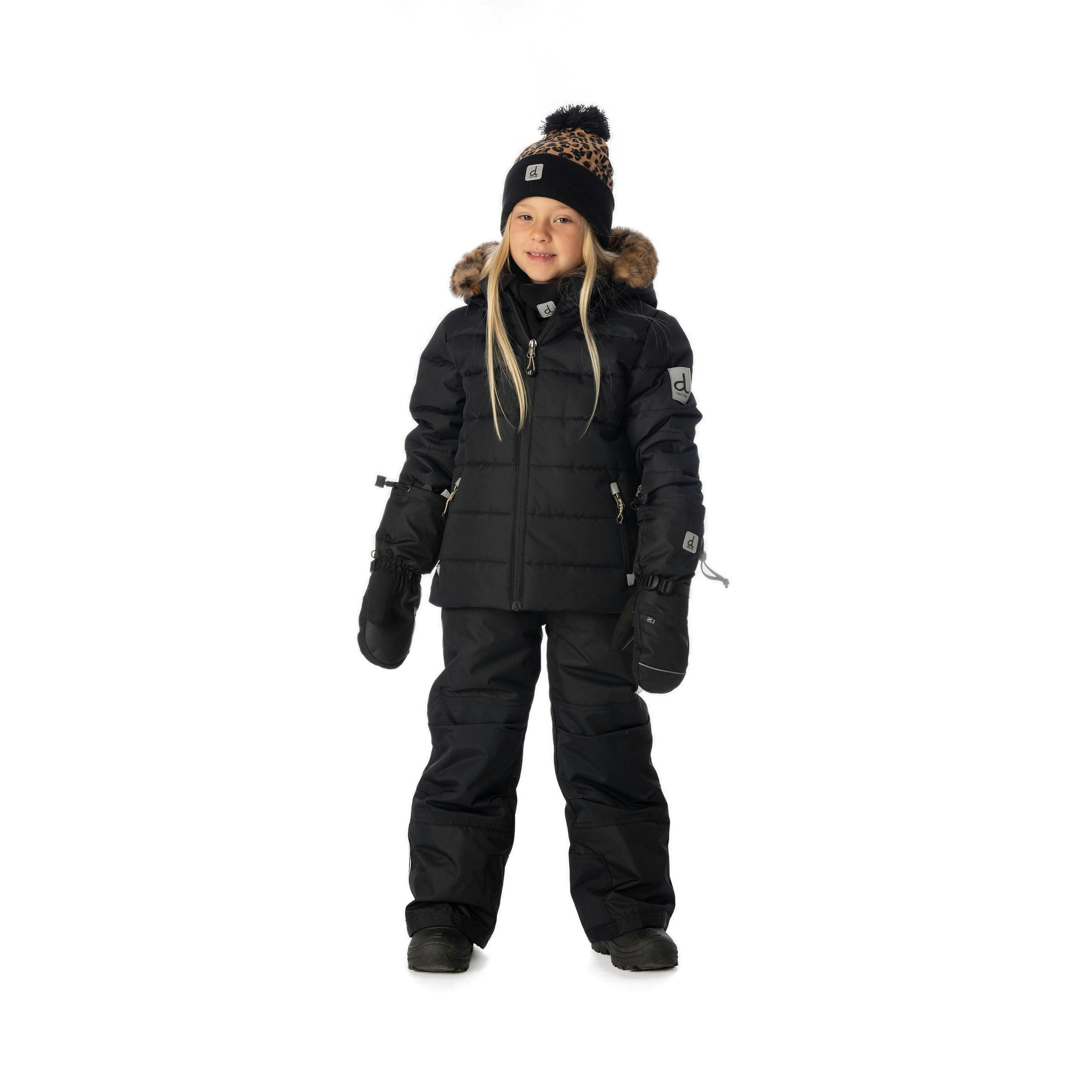 Two Piece Play Snowsuit Black , view 2 of 6