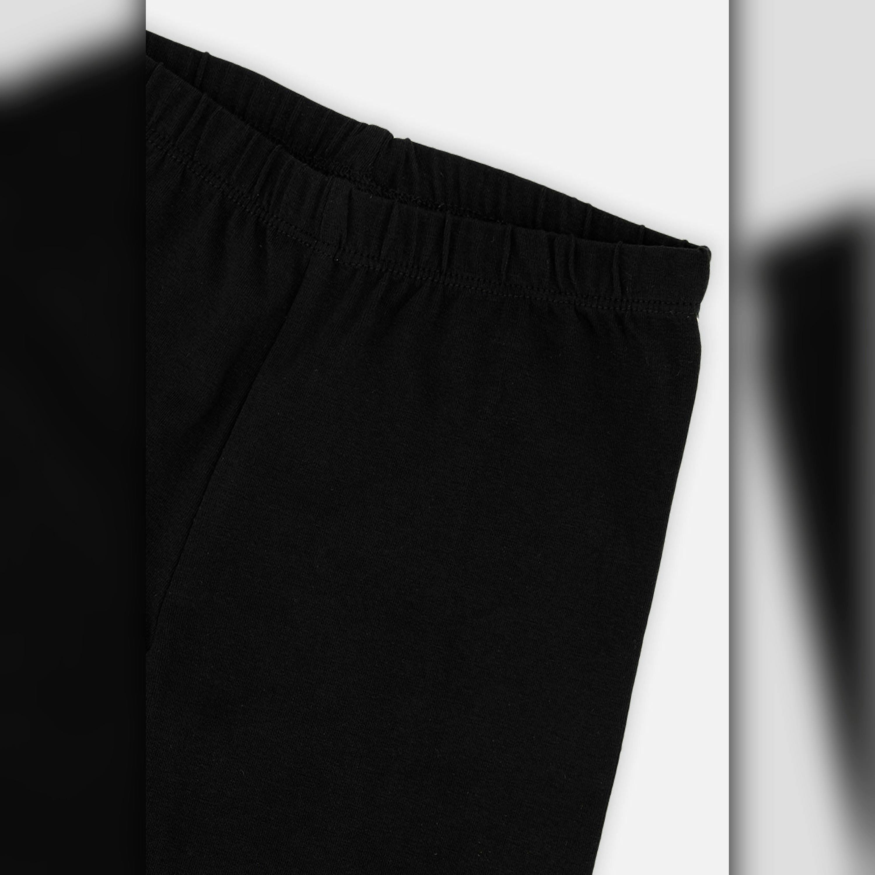 Organic Cotton Leggings Black , view 4 of 4