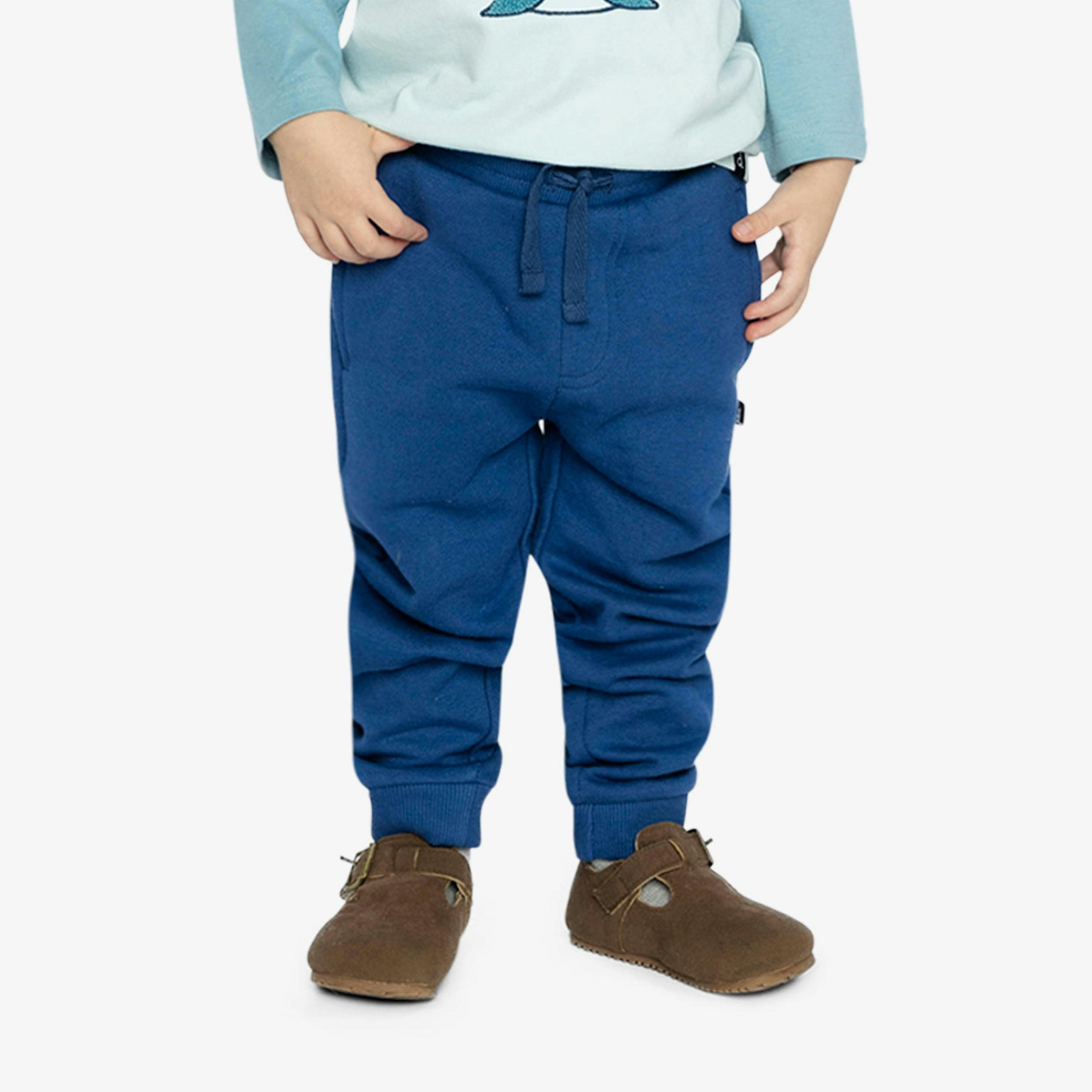 Fleece Sweatpants Blue , view 2 of 6