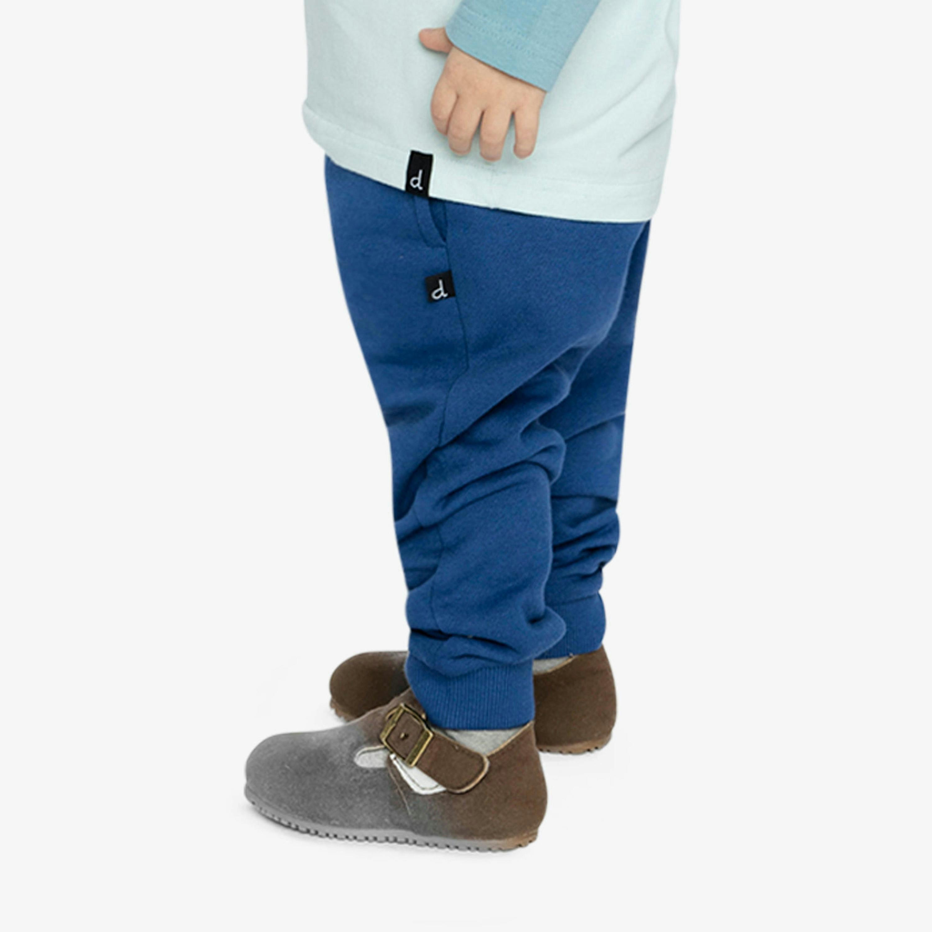 Fleece Sweatpants Blue , view 3 of 6