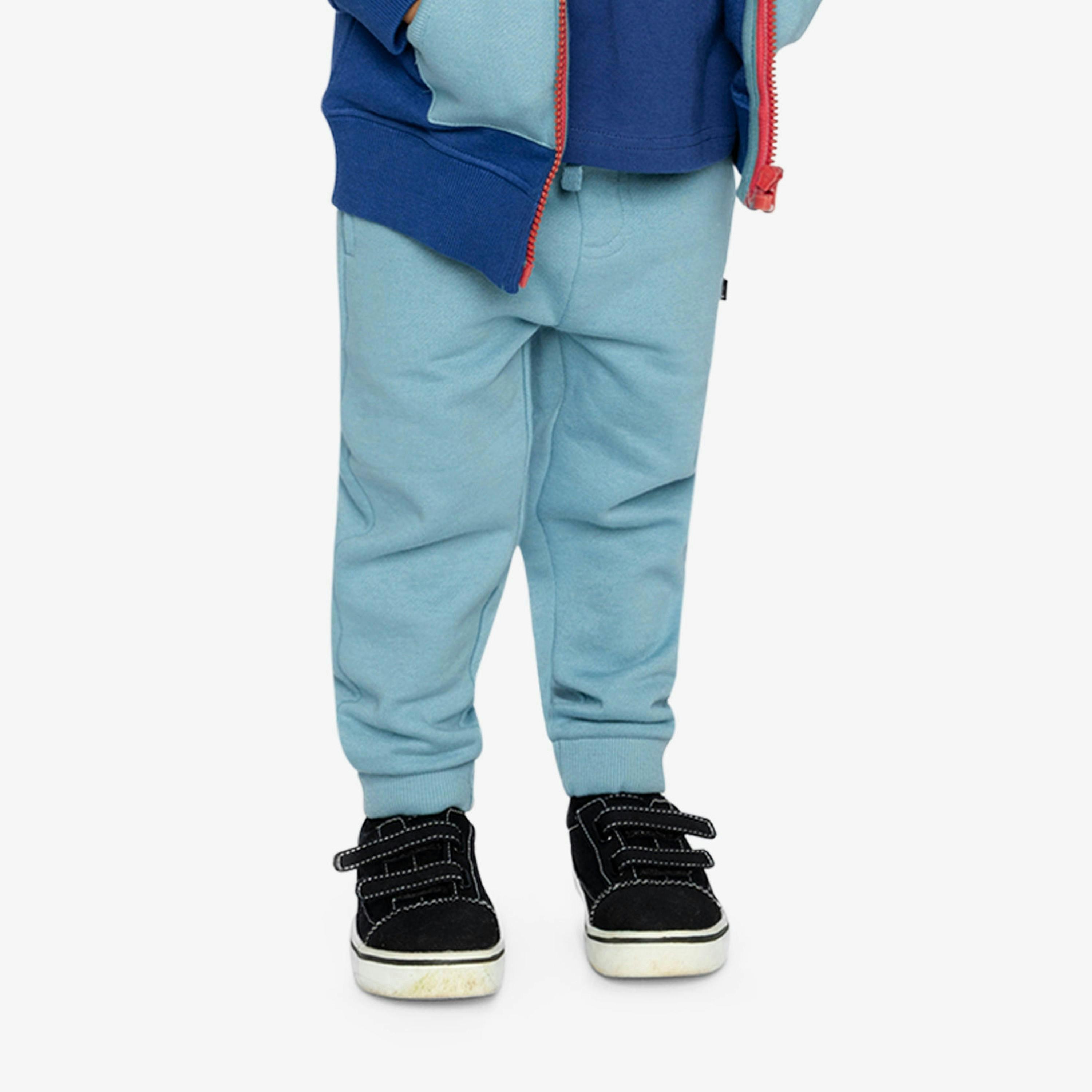 Fleece Sweatpants Pale Turquoise , view 2 of 6