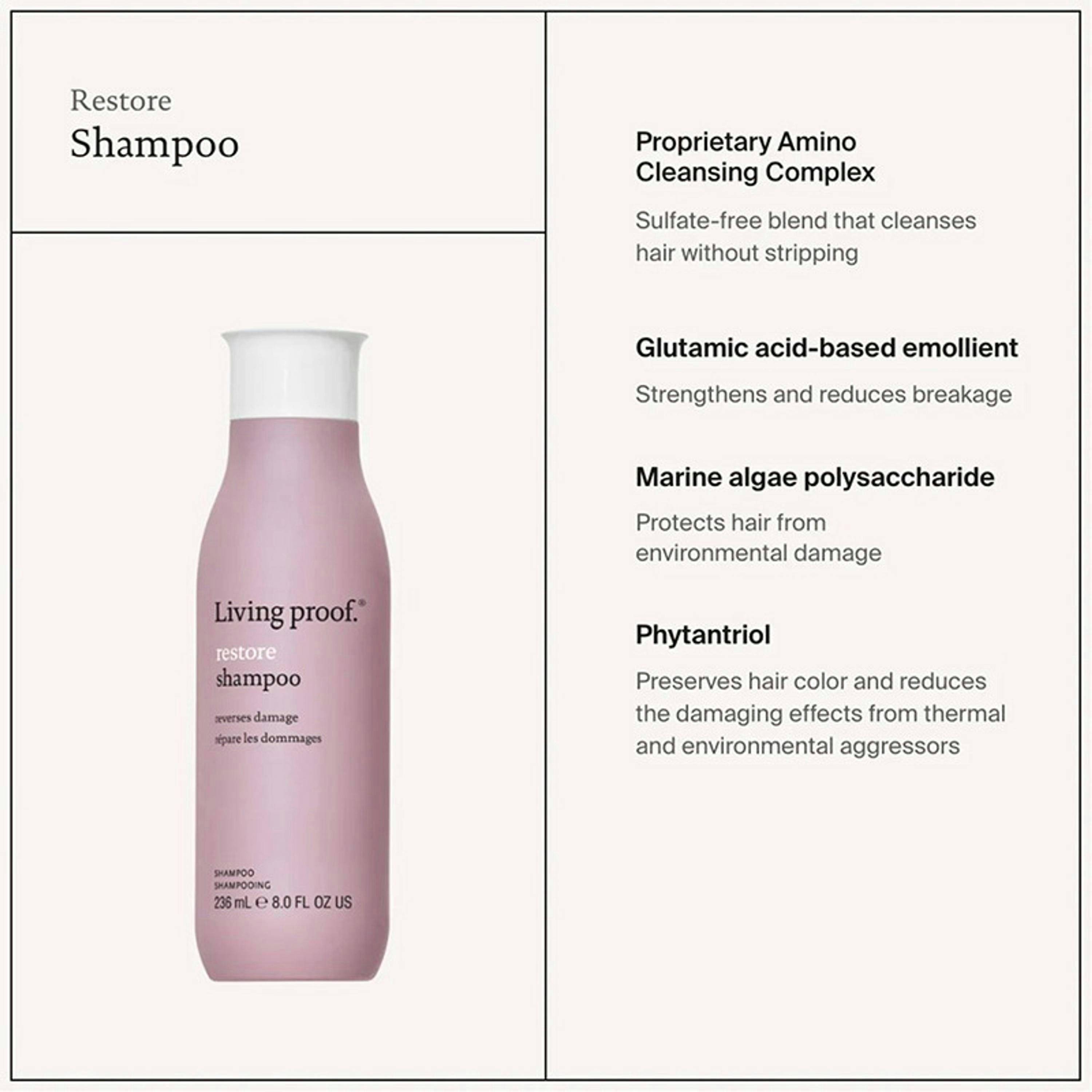 Living Proof Restore Shampoo 236 ml Single , view 6 of 6