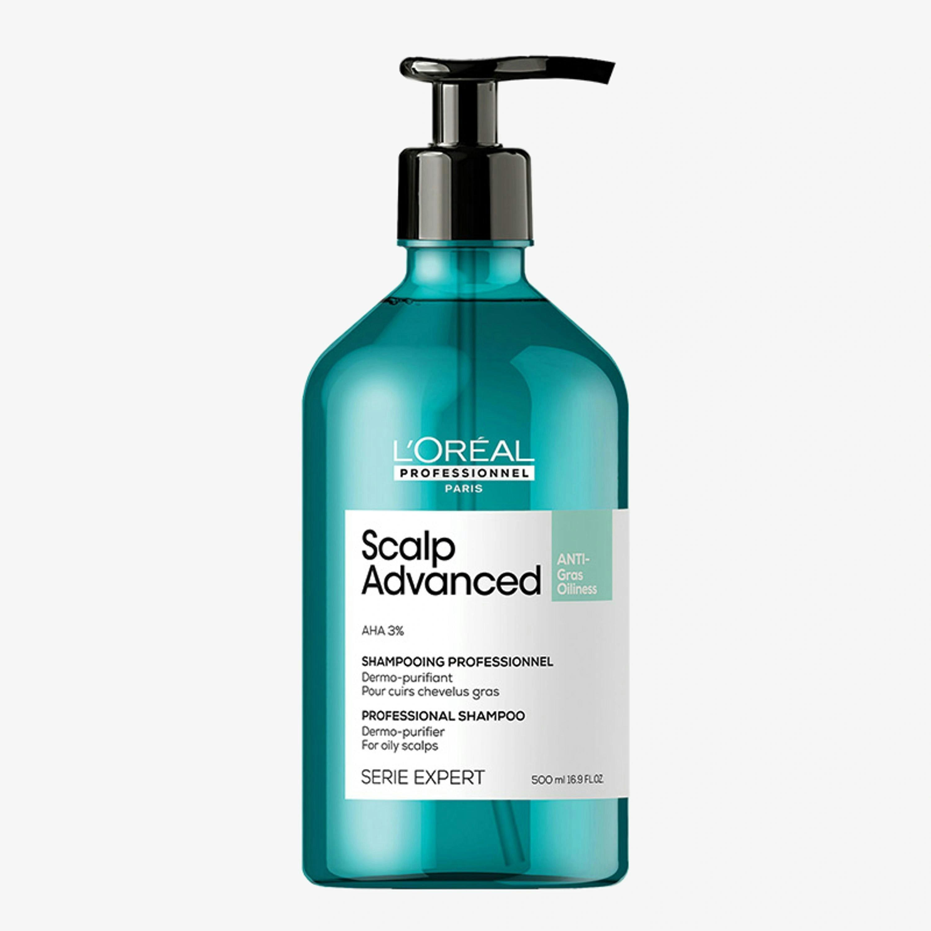 L'Oréal Professionnel Scalp Advanced Anti-Oiliness Dermo-Purifier Shampoo 500 ml Single , view 1 of 1