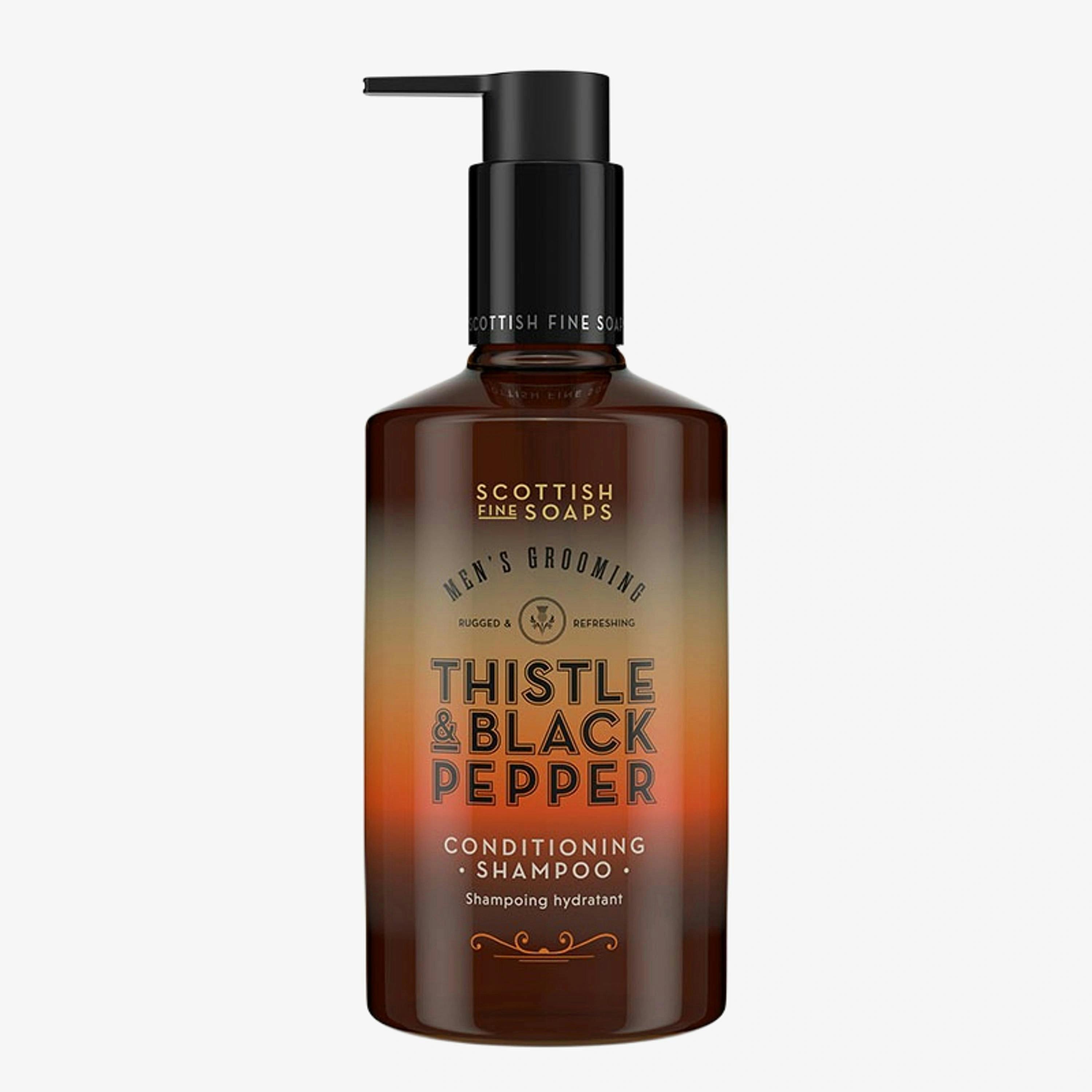 Scottish Fine Soaps Thistle & Black Pepper Shampoo 300 ml Single , view 1 of 1