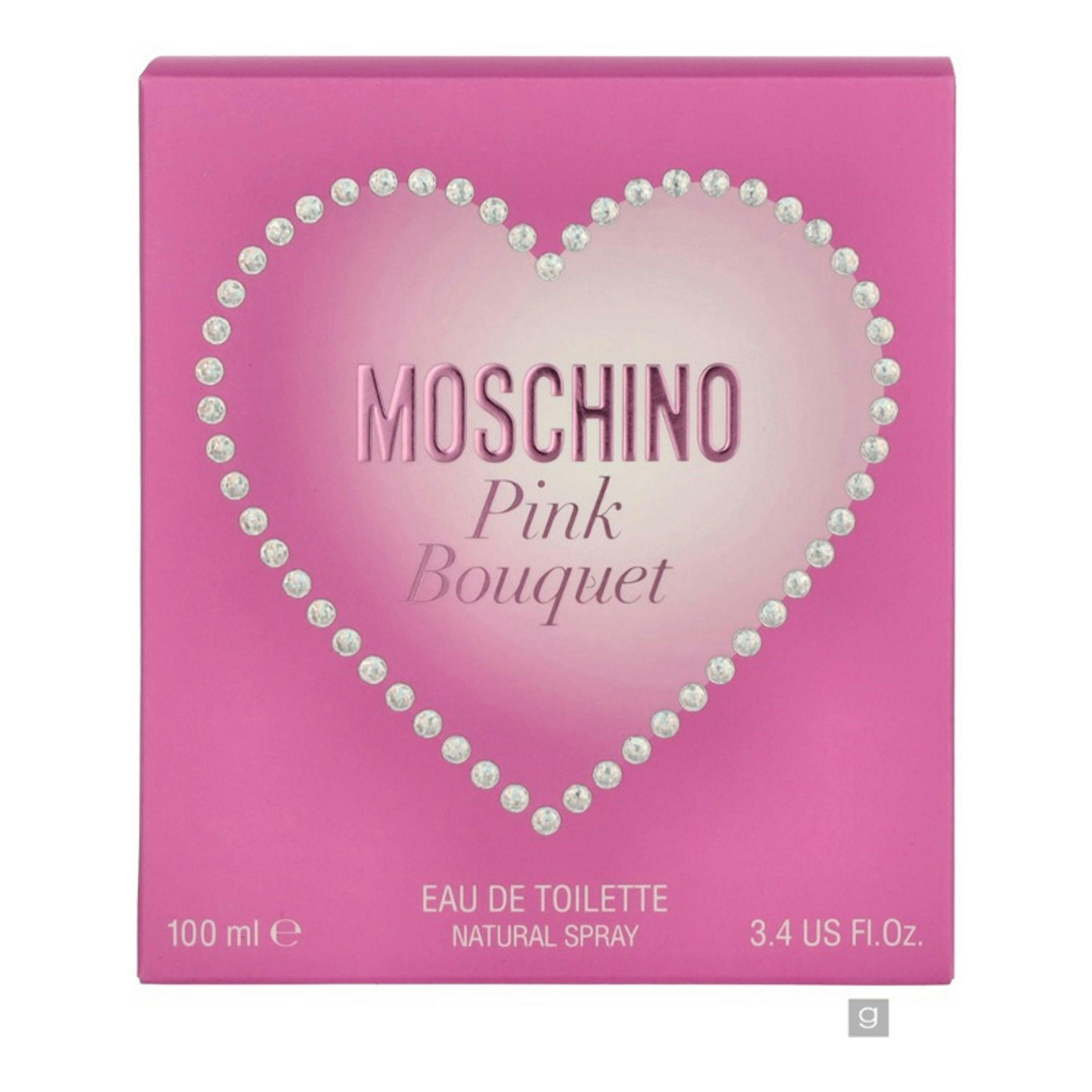 Moschino Pink Bouquet Eau de Toilette 100 ml Single , view 2 of 2