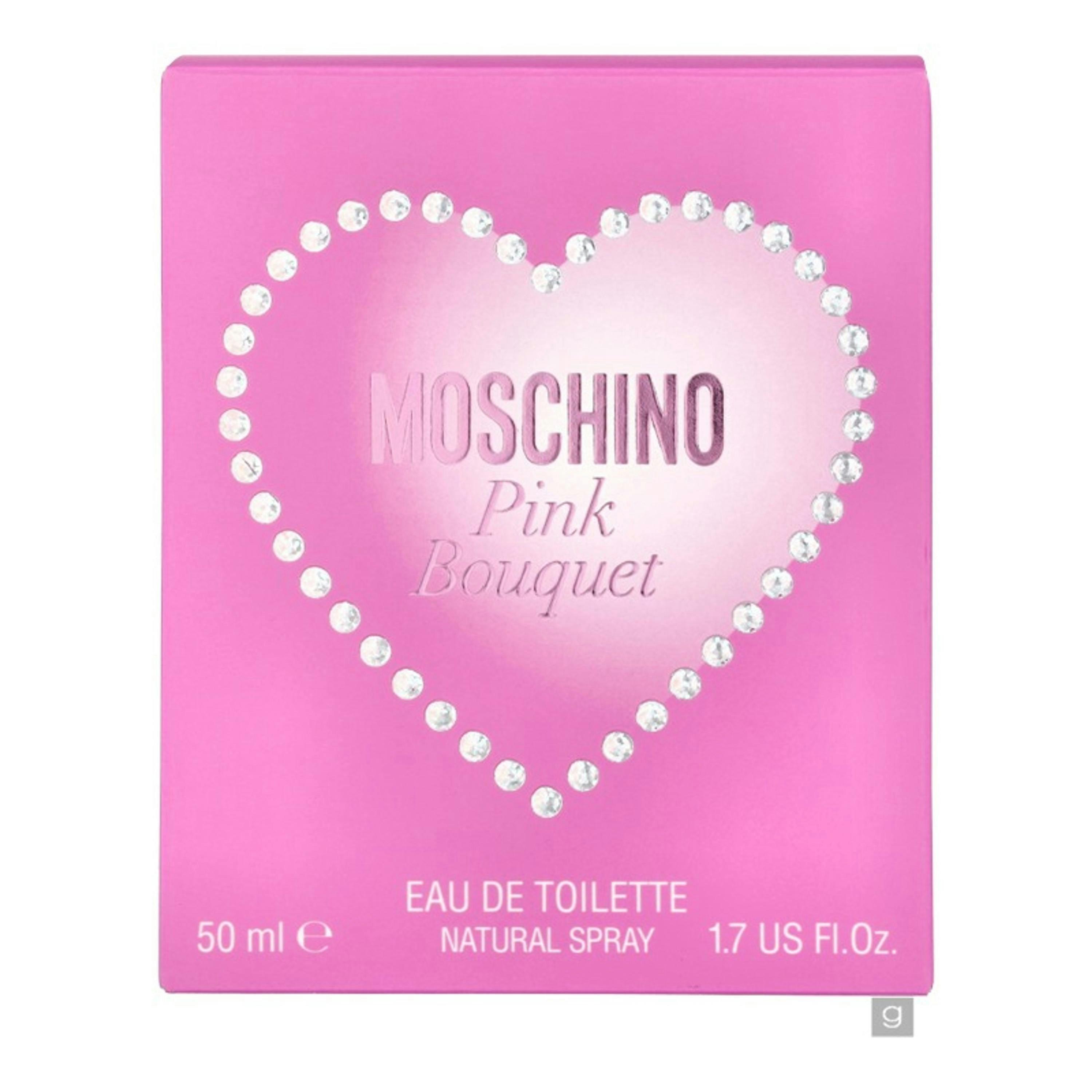 Moschino Pink Bouquet Eau de Toilette 50 ml Single , view 2 of 2