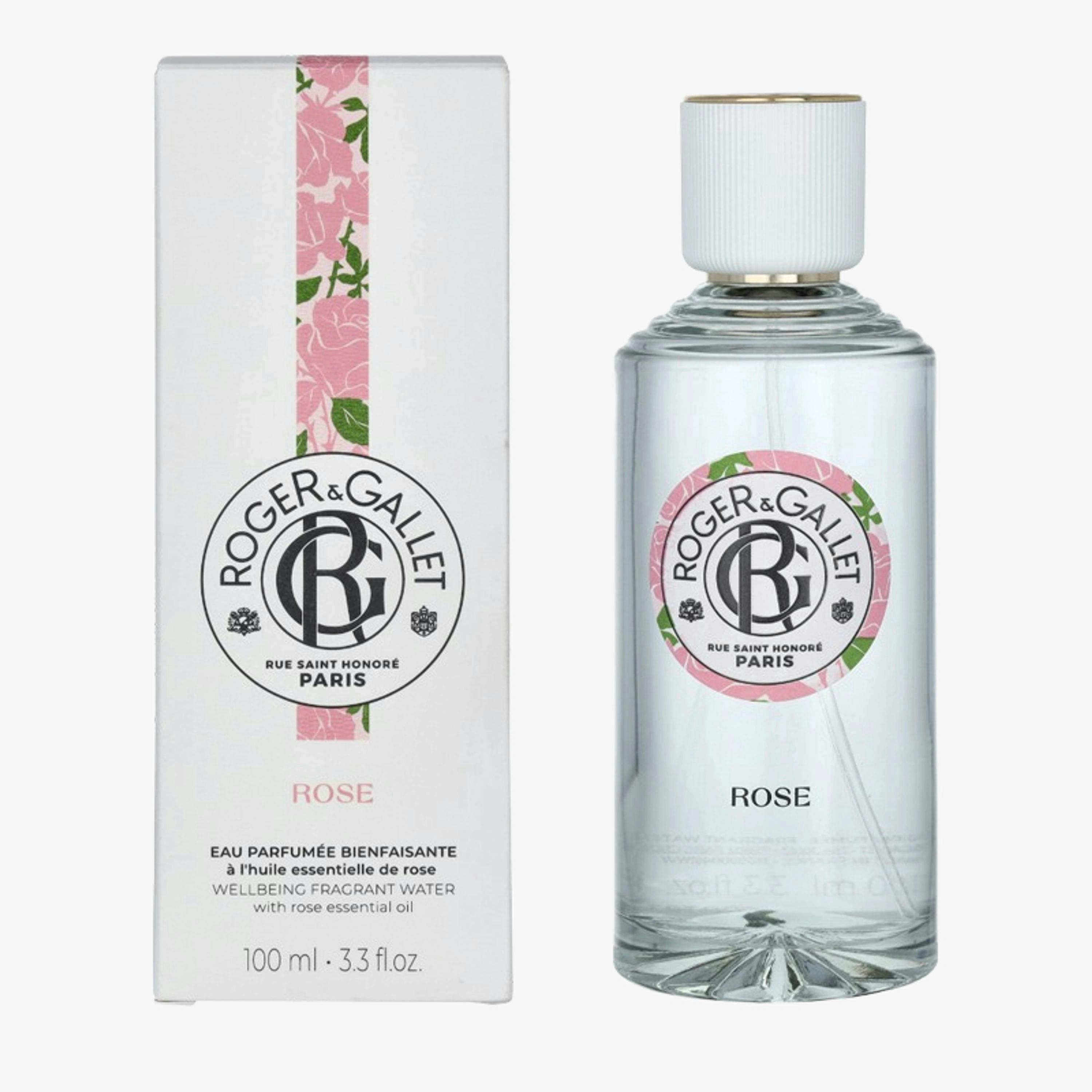 Roger & Gallet Rose Wellbeing Fragrant Water 100 ml Single , view 1 of 2