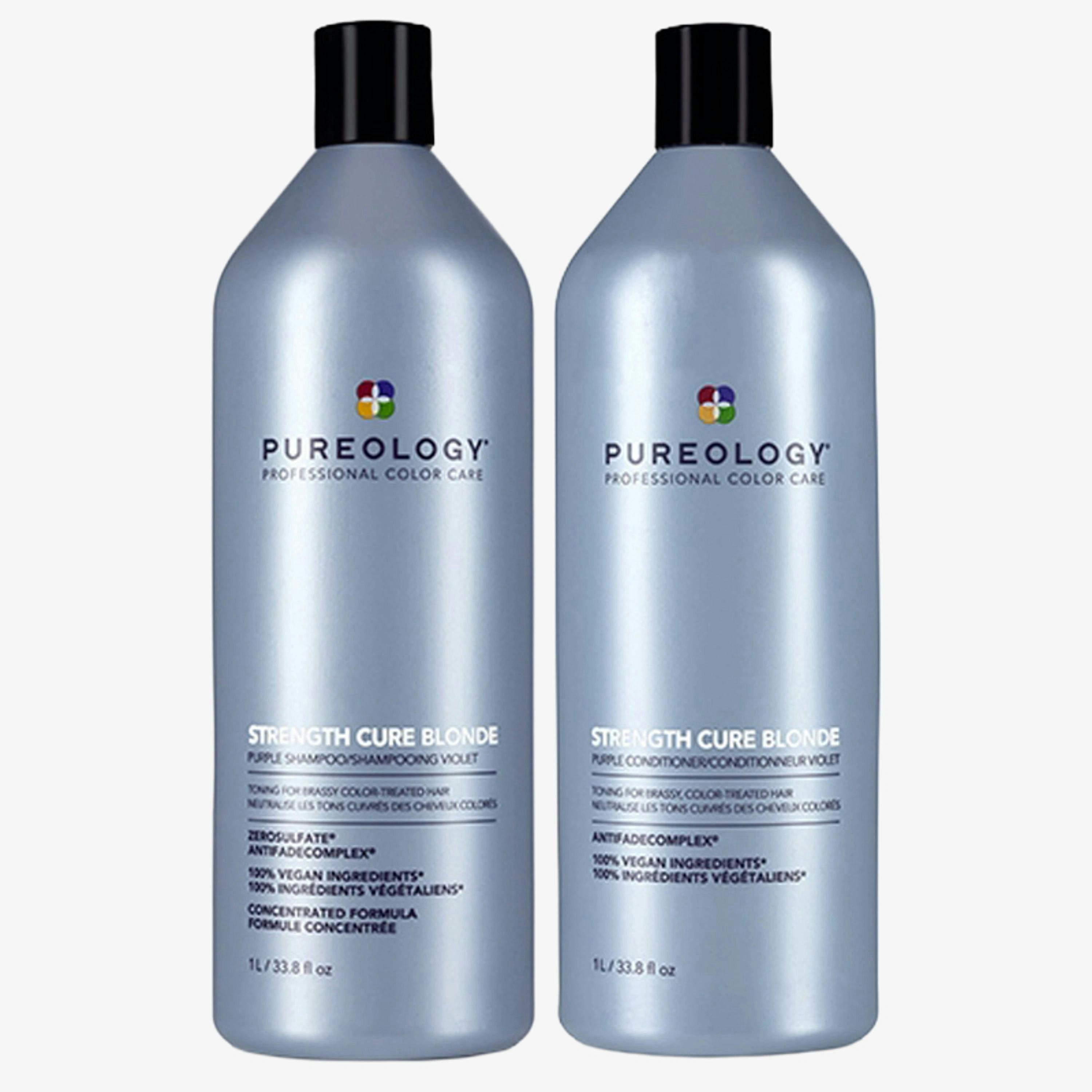 Pureology Strength Cure Blonde Shampoo Conditioner Duo 1000 ml Duo , view 1 of 6