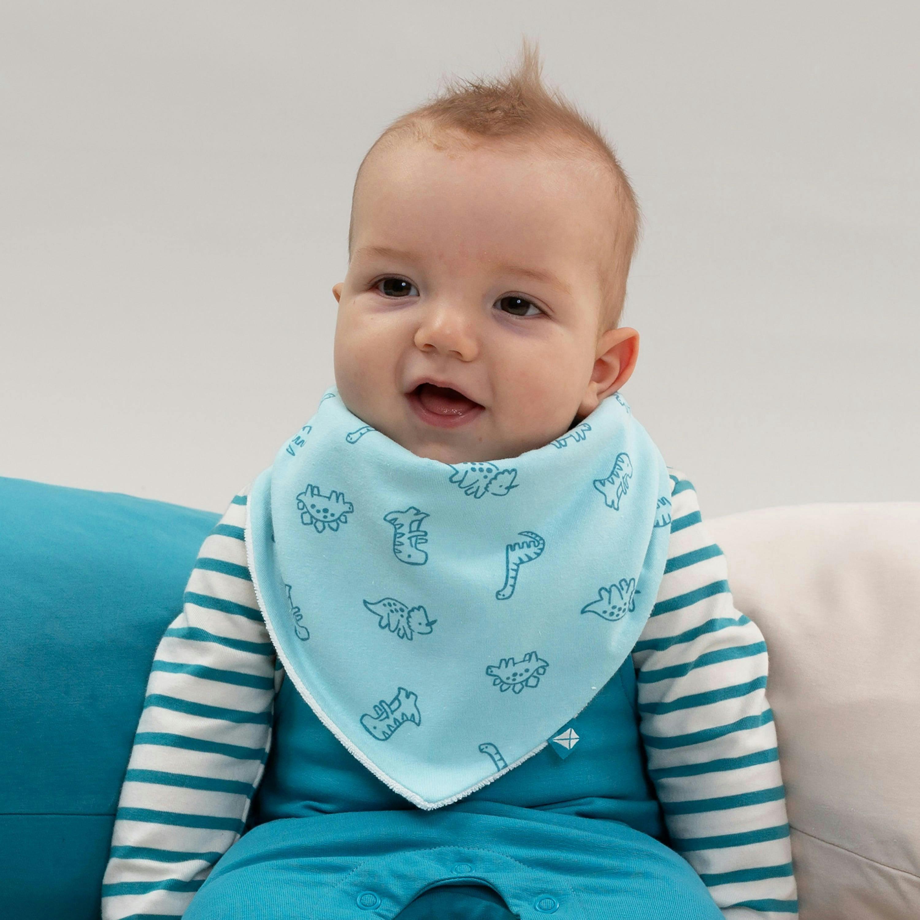 Baby Organic Diddy Dino Bib , view 2 of 2