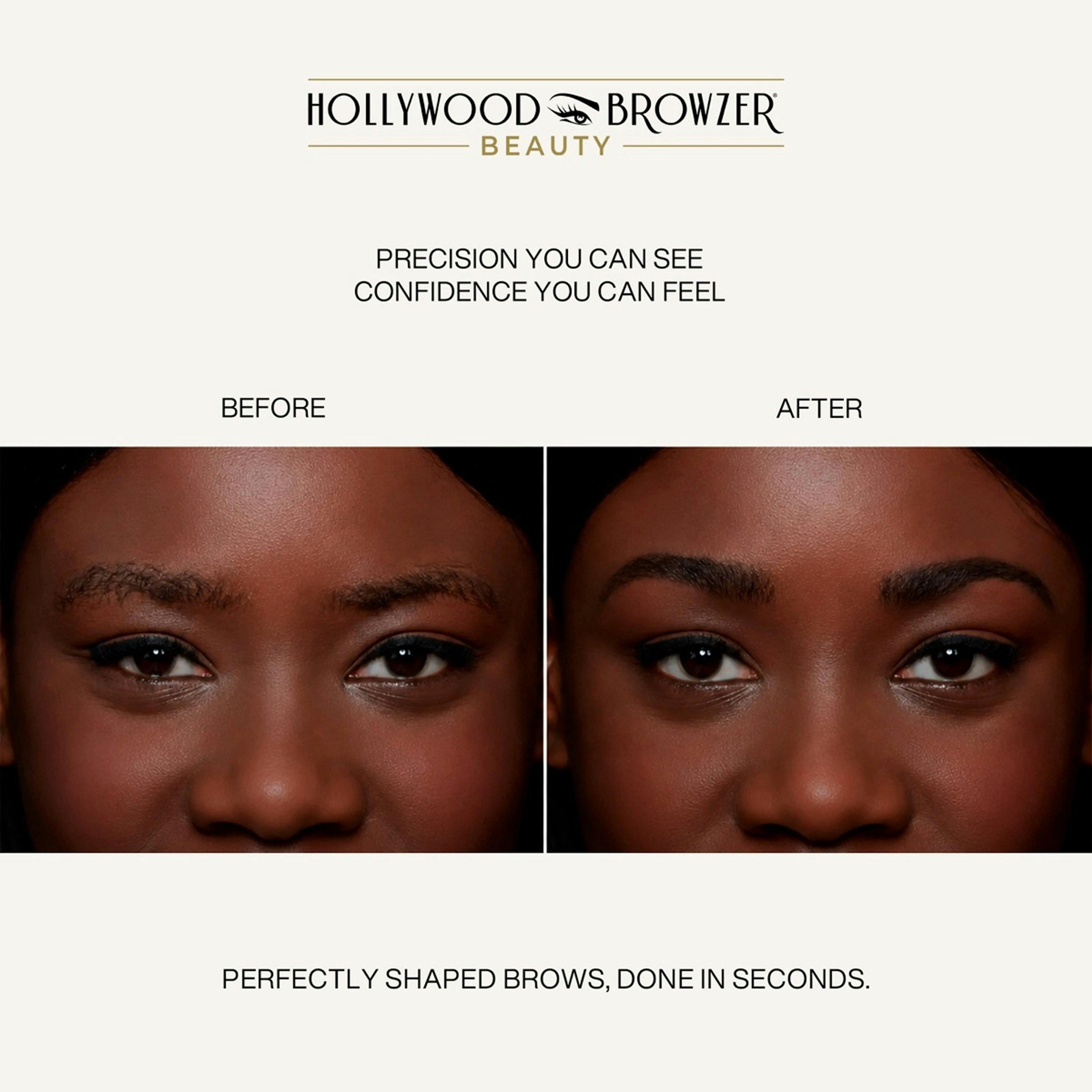 Hollywood Browzer Brow Perfector Brow Tool - Black Single , view 2 of 6