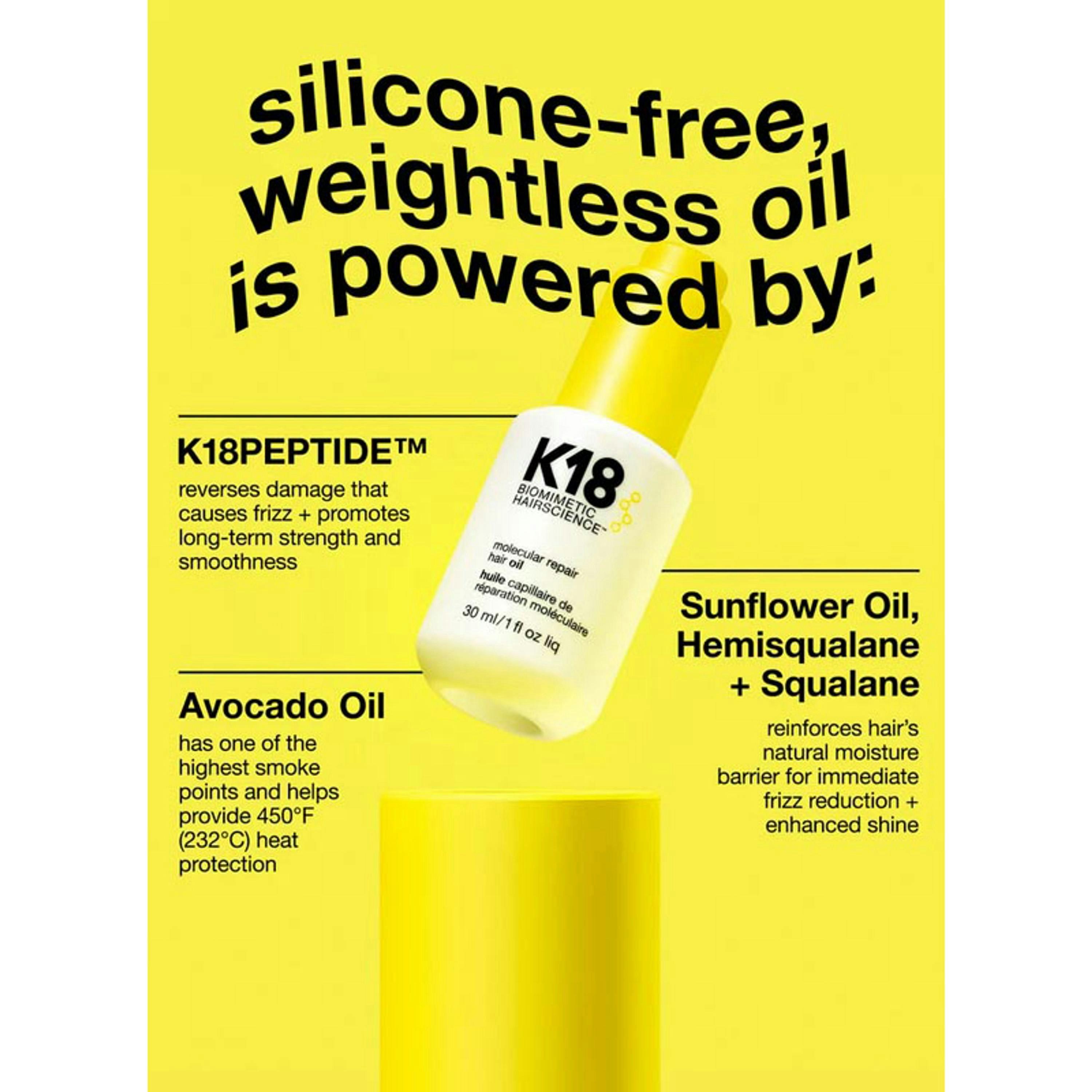 K18 Molecular Repair Oil 30 ml Single , view 6 of 6
