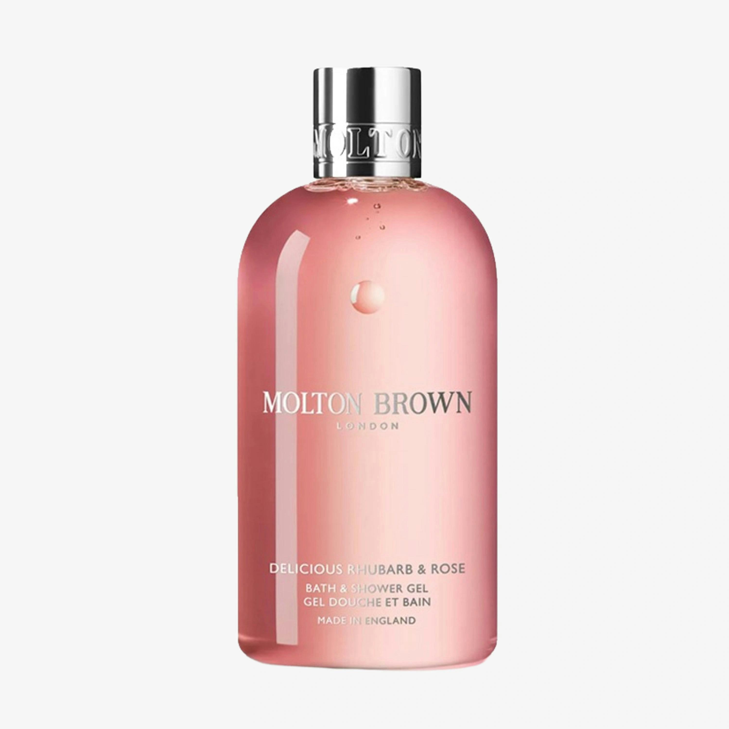 Molton Brown Rhubarb & Rose Bath Shower Gel Single , view 1 of 2