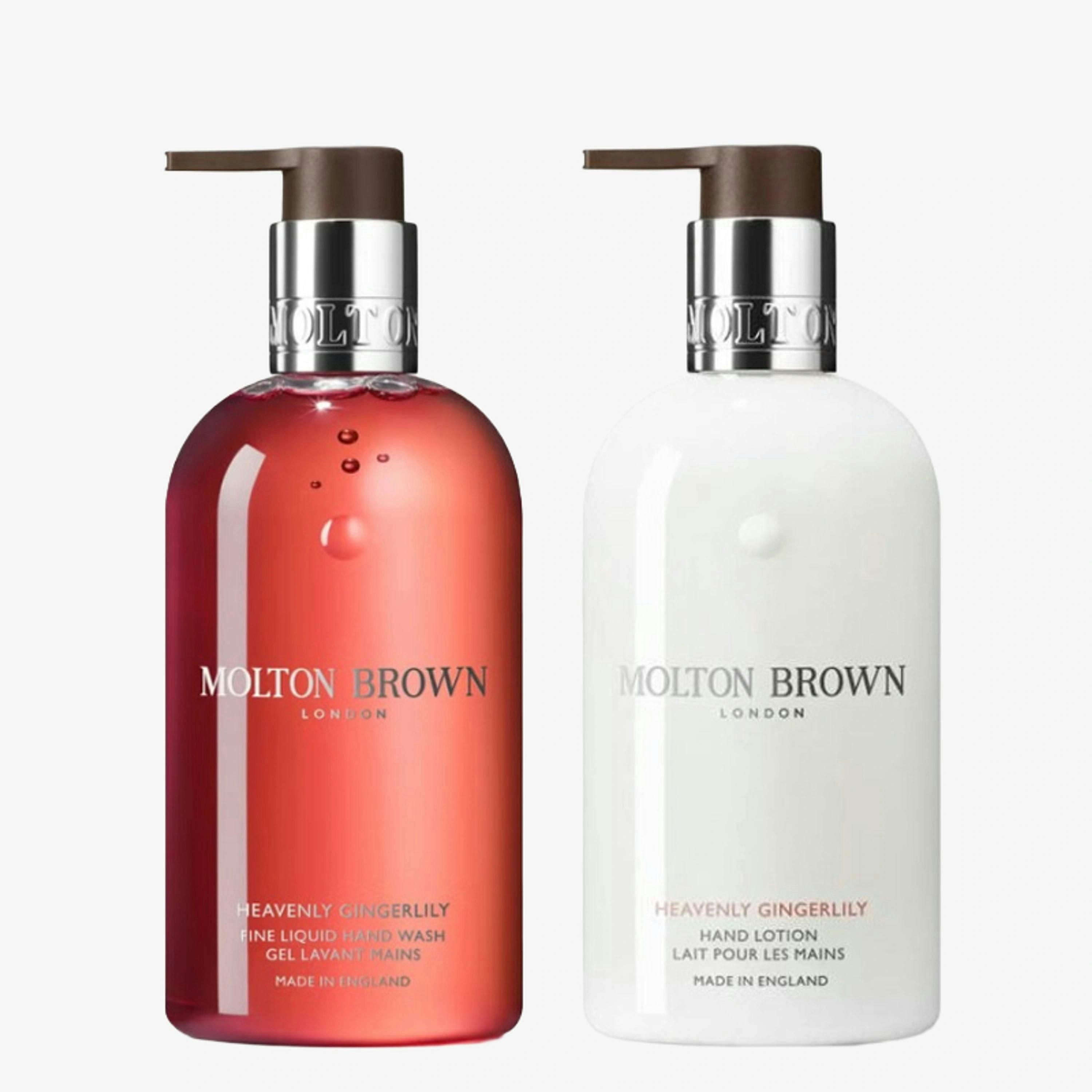 Molton Brown Heavenly Gingerlily Fine Liquid Hand Wash 300ml & Hand Lotion 300ml Duo Duo , view 1 of 1