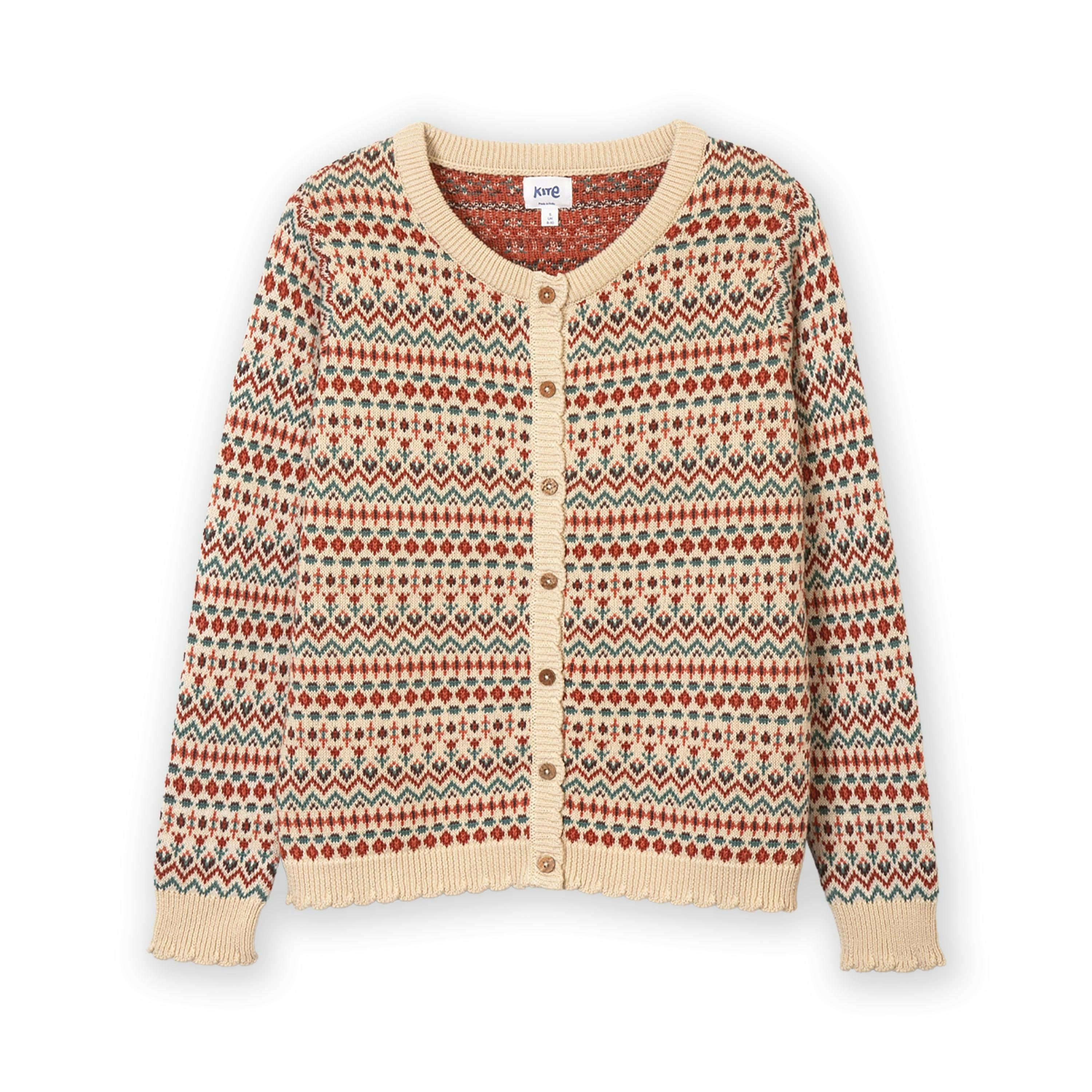 Organic Puncknowle Knit Cardigan , view 2 of 4