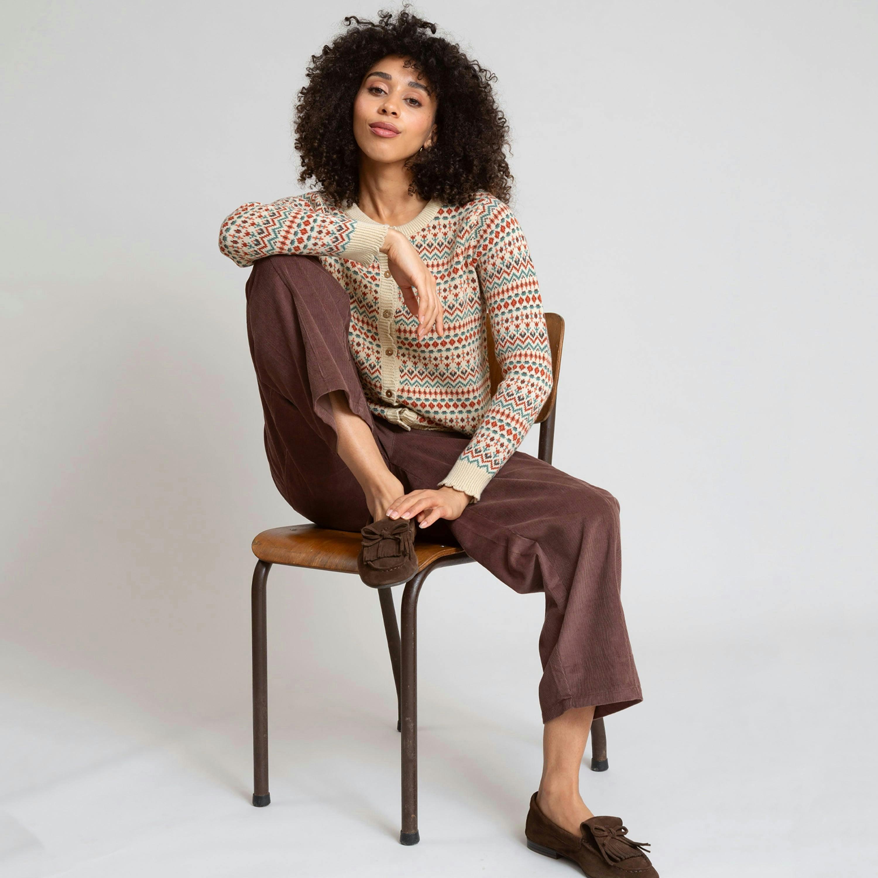 Organic Puncknowle Knit Cardigan , view 3 of 4