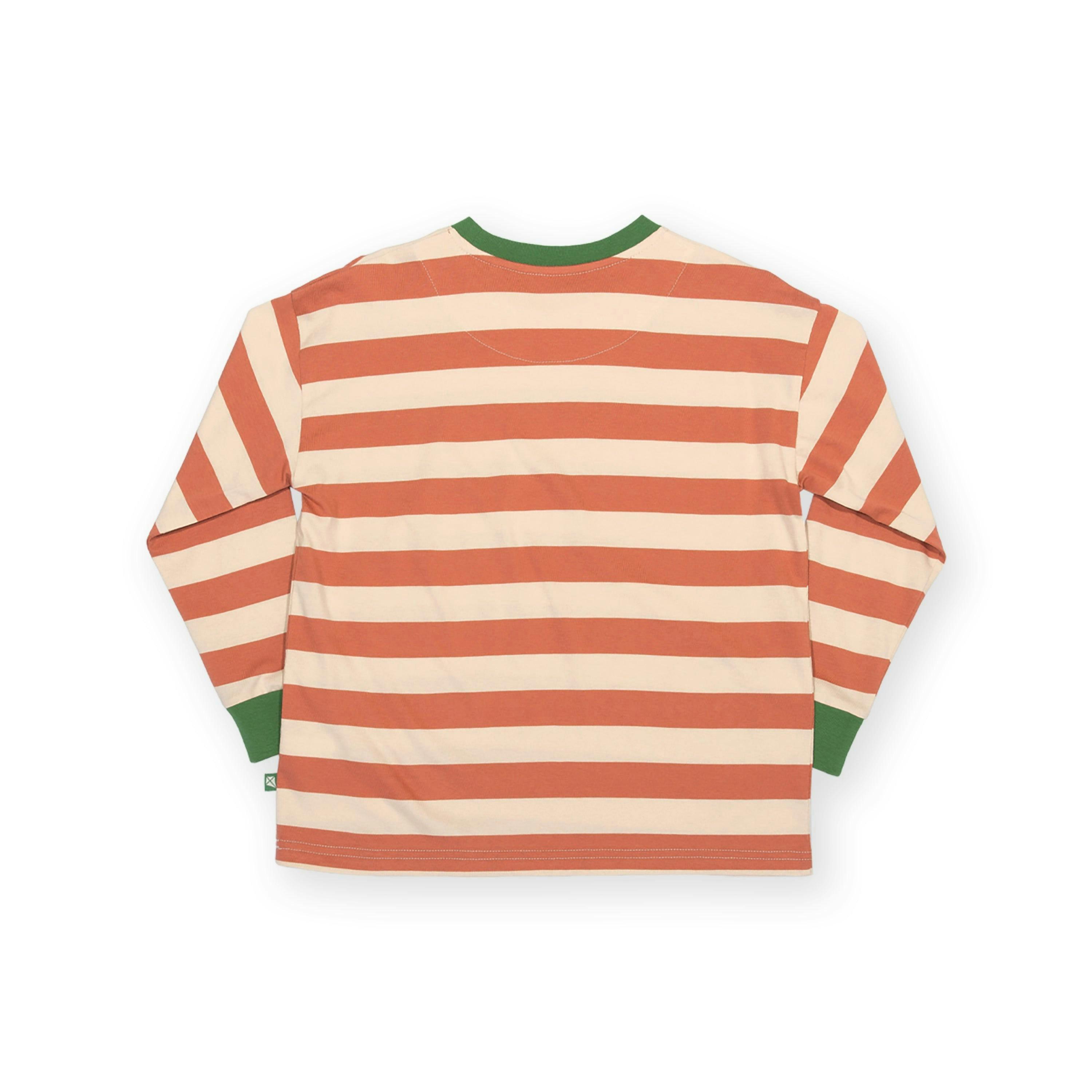 Kids Organic Stripy Top , view 5 of 5