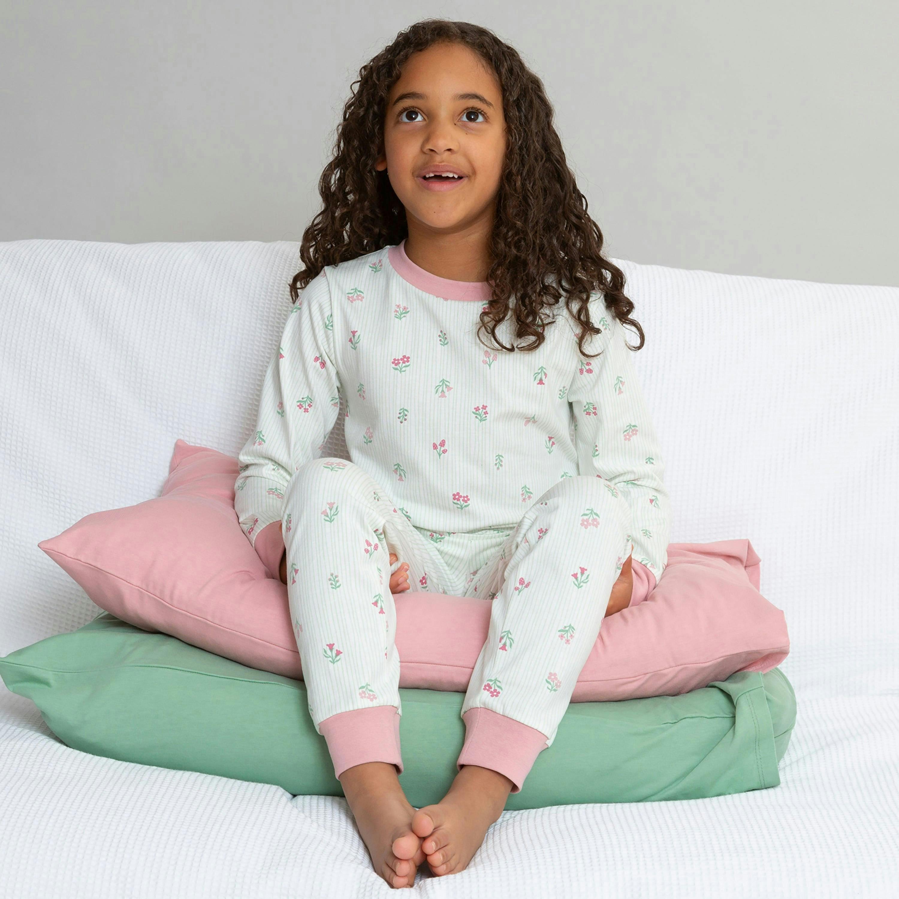 Kids Organic Pixie Glade Pyjamas , view 3 of 5