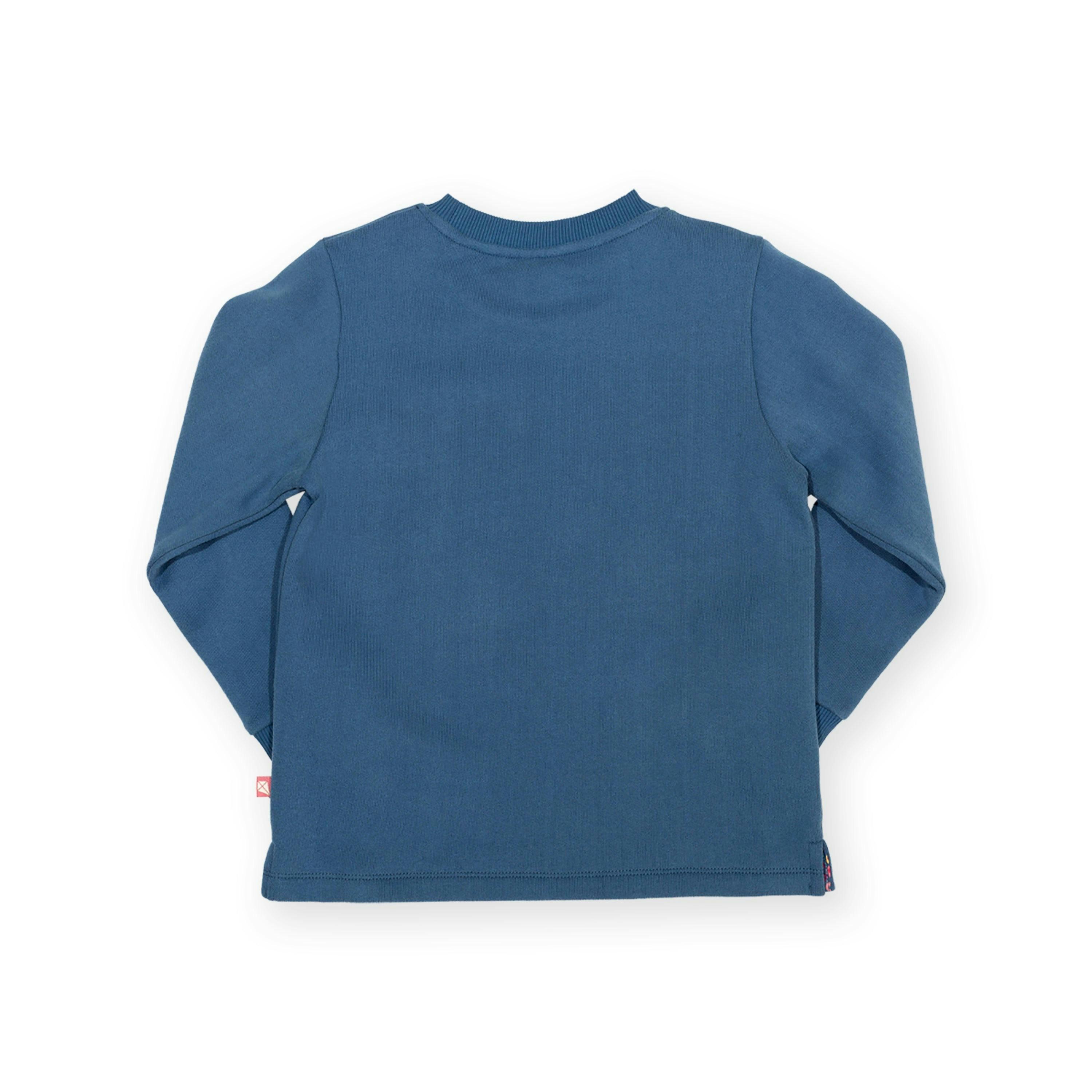 Kids Organic Folksy Bloom Sweatshirt , view 5 of 5