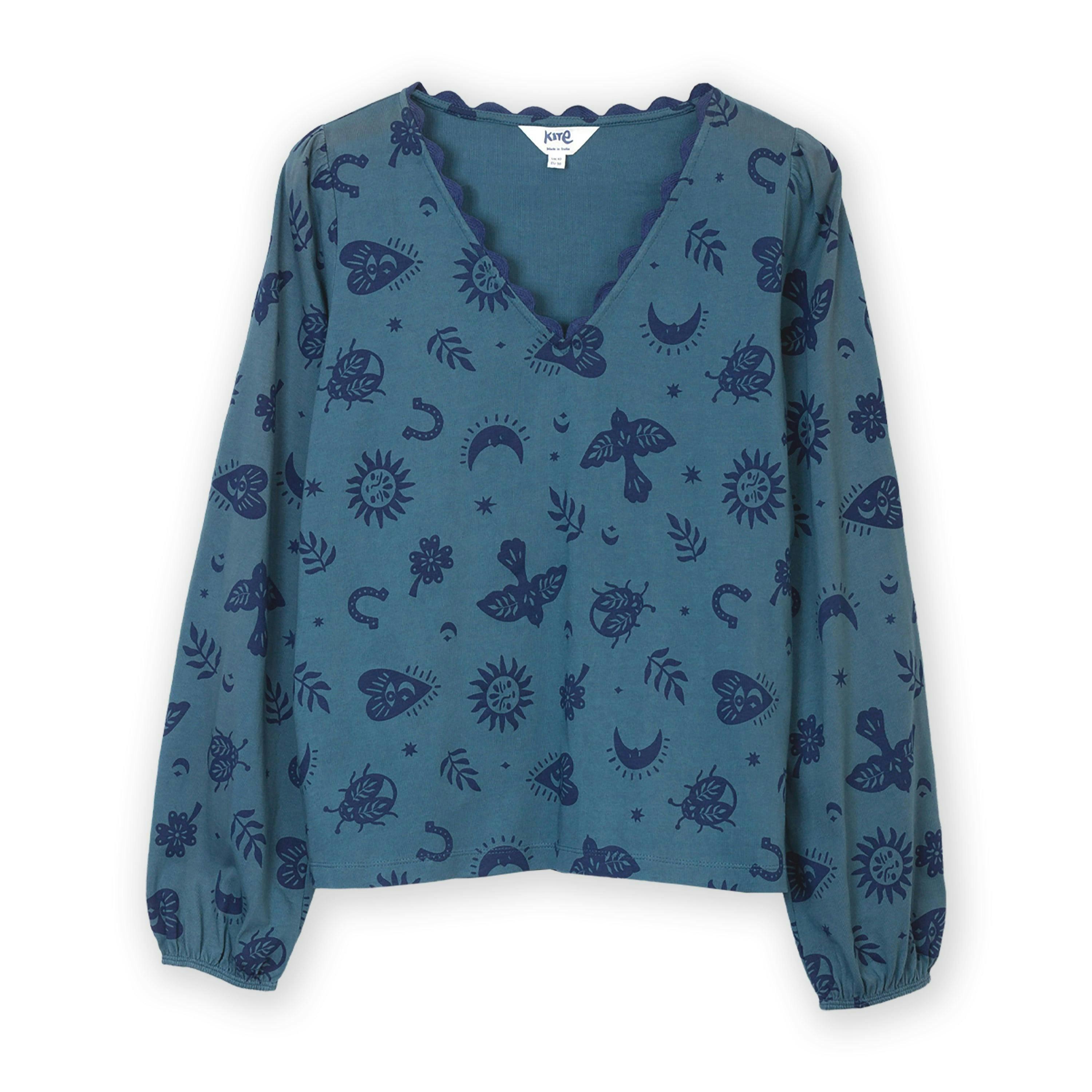 Organic Fortune Spetisbury Jersey Top , view 2 of 4