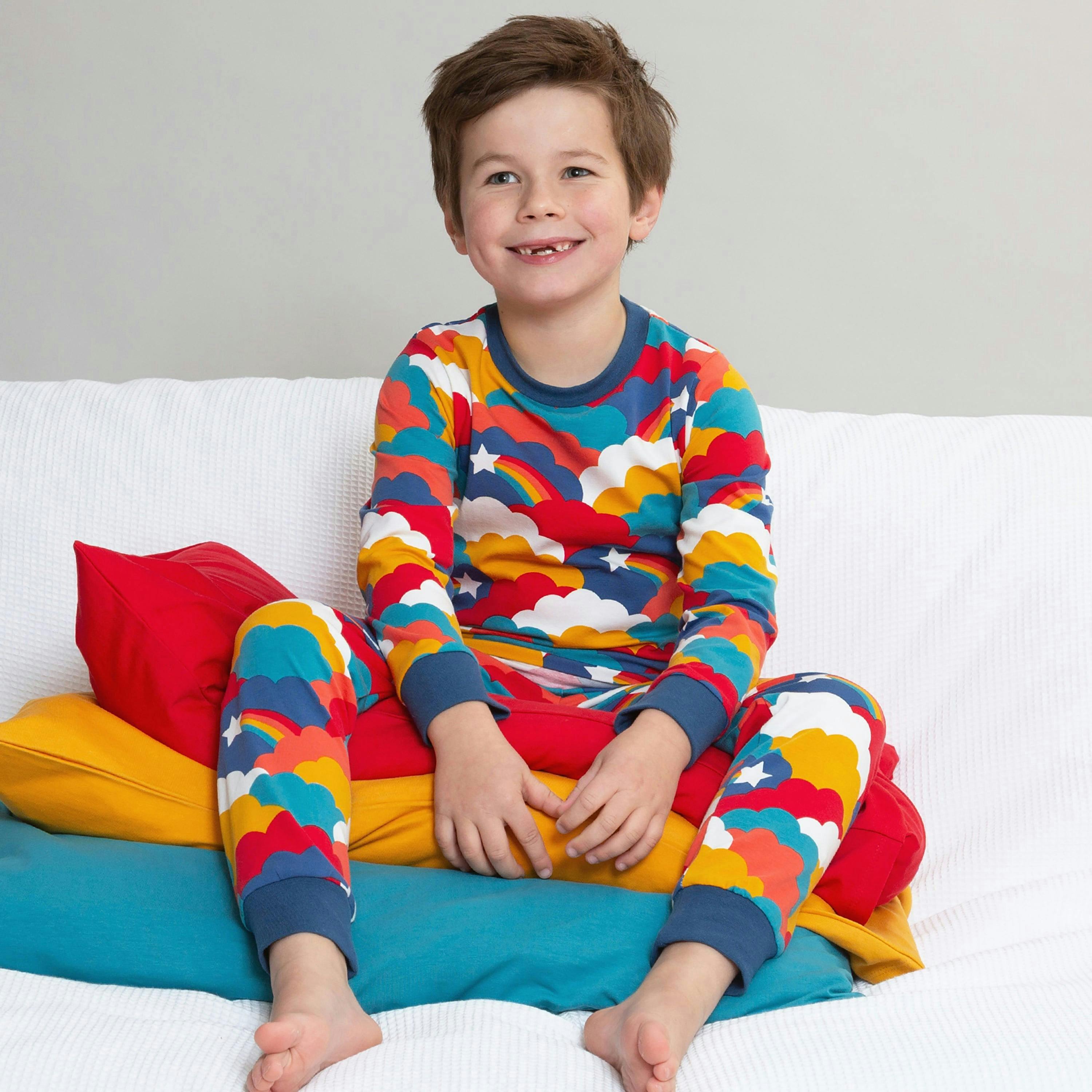Kids Organic Wish Upon A Star Pyjamas , view 3 of 5
