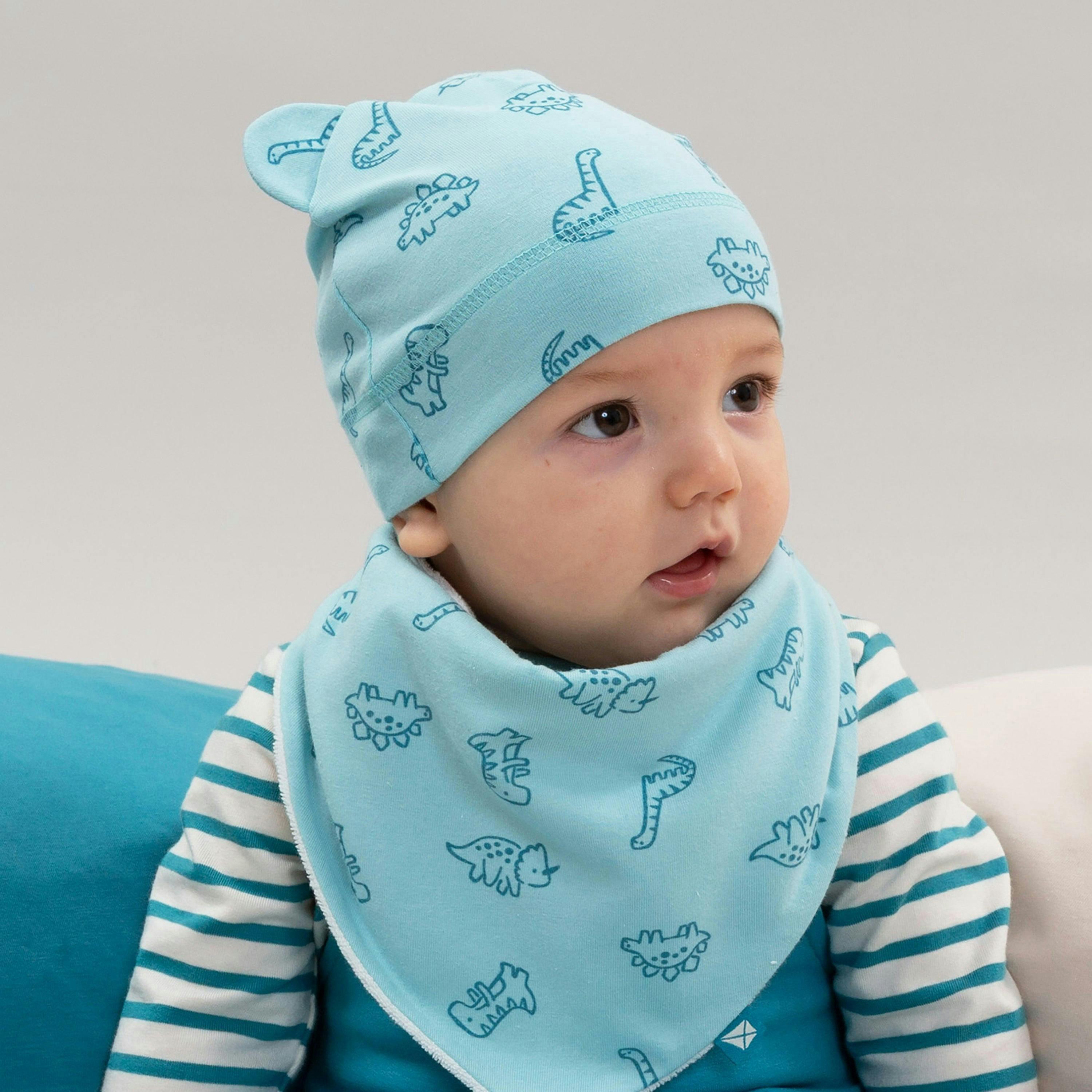 Baby Organic Diddy Dino Hat , view 2 of 3