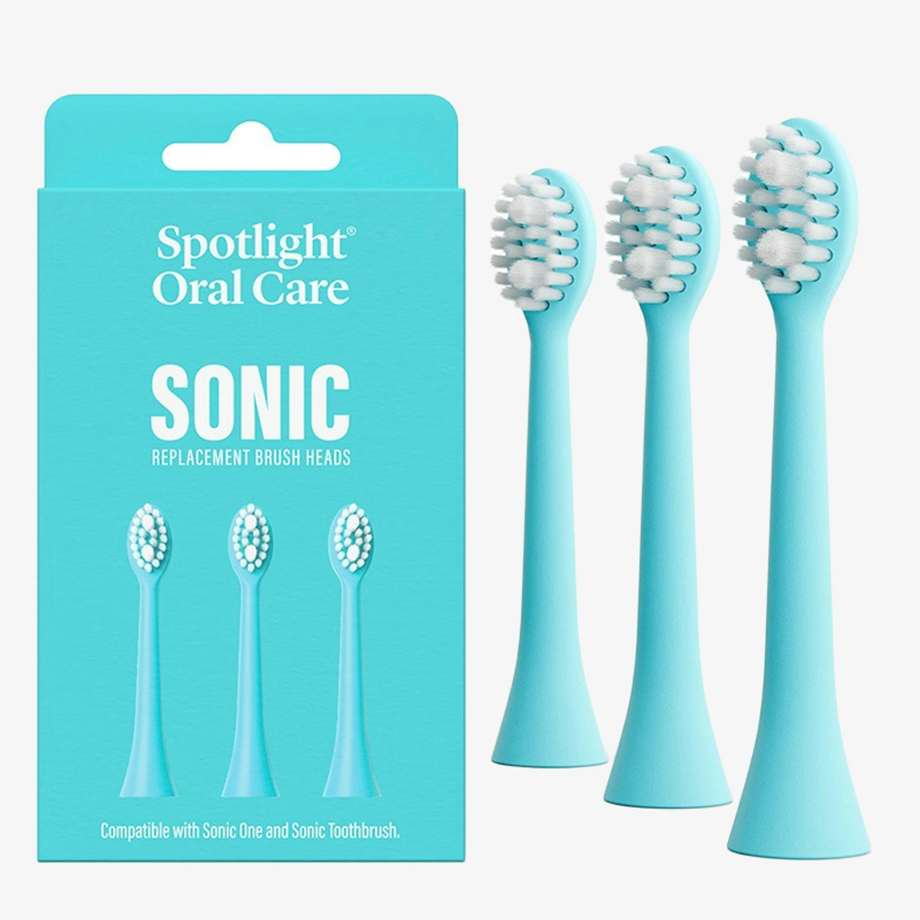 Spotlight Oral Care Sonic Toothbrush Replacement Heads Single , view 1 of 3