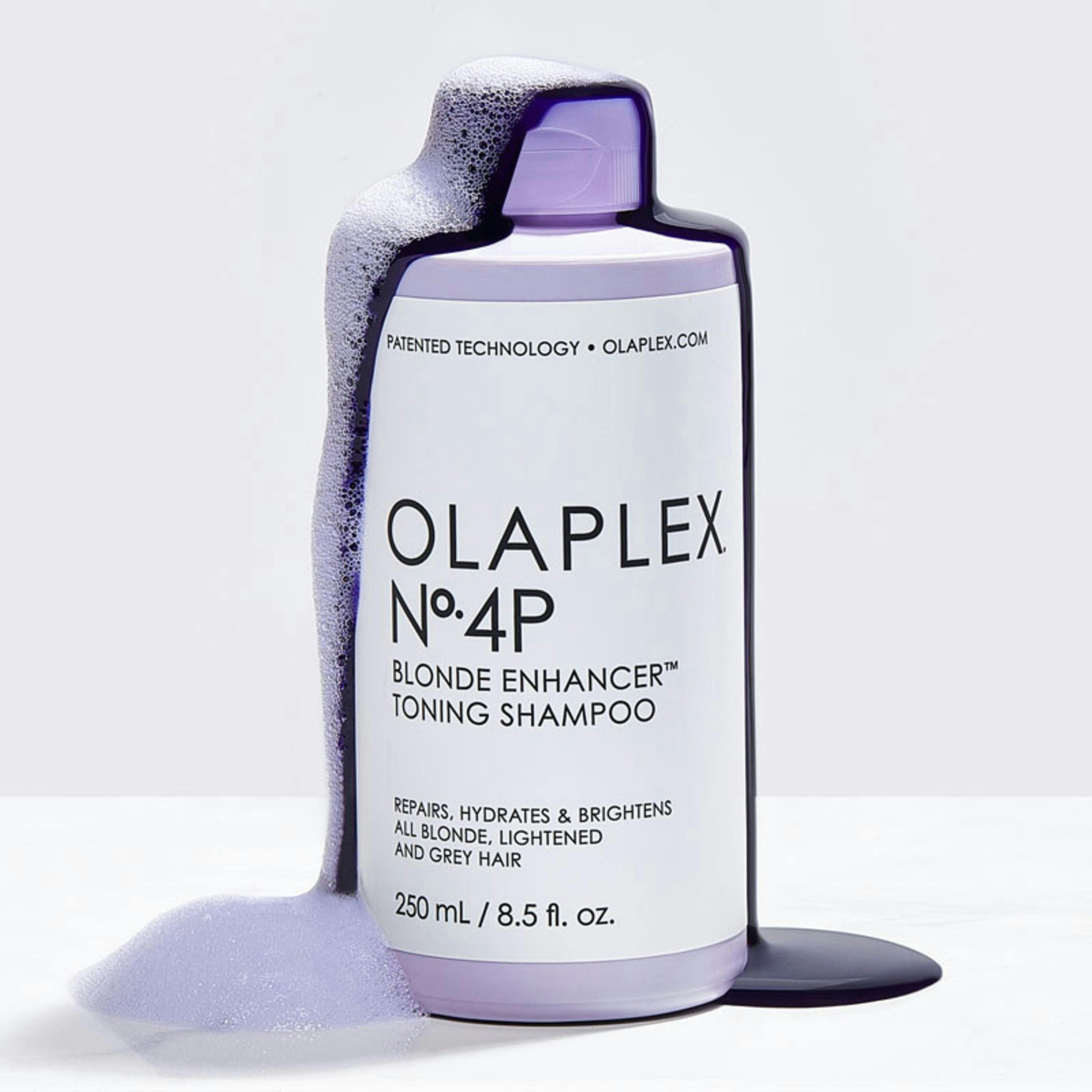 Olaplex No.4P Blonde Enhancer Shampoo and No.5 Conditioner 250 ml Duo , view 4 of 5