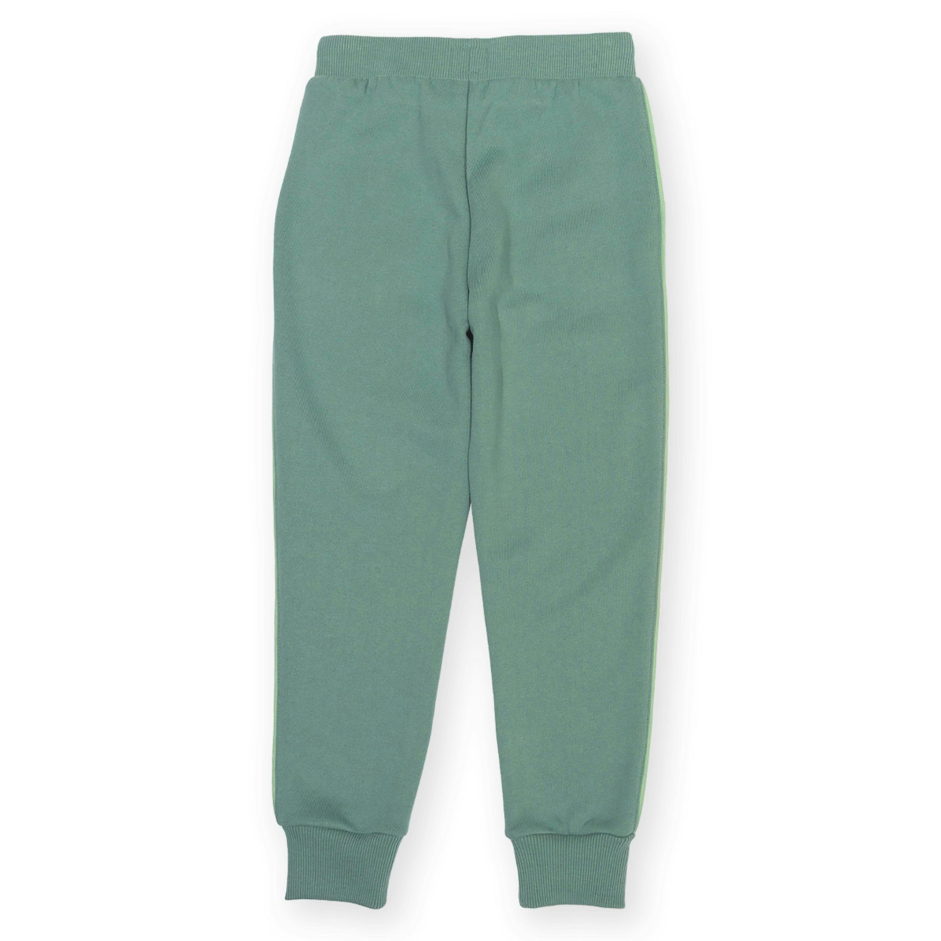 Kids Organic Busy Bean Joggers Silver Jade , view 5 of 5