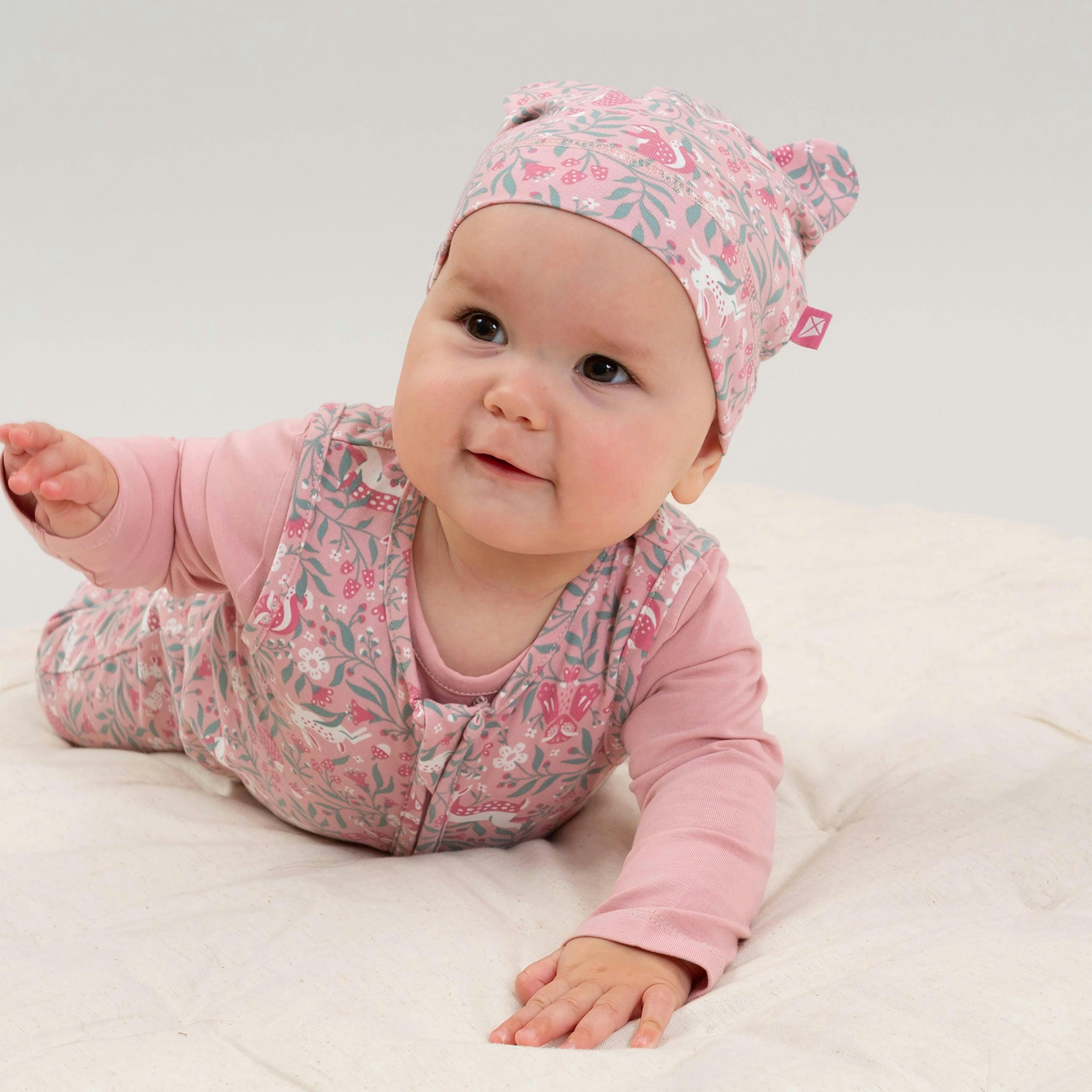 Baby Organic Whispering Woods Dungarees , view 3 of 4
