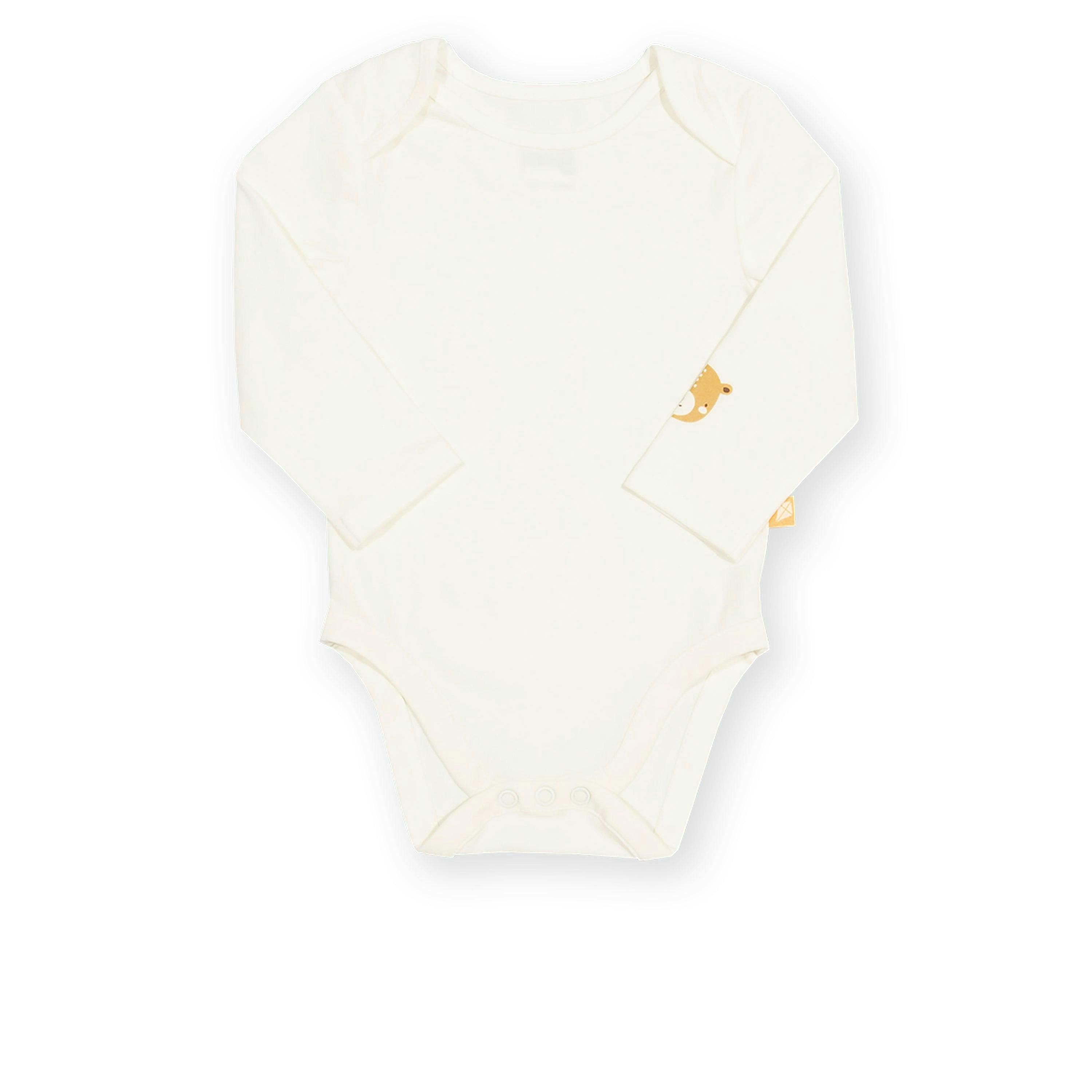 Baby Organic Teddy Dungaree Set , view 4 of 4