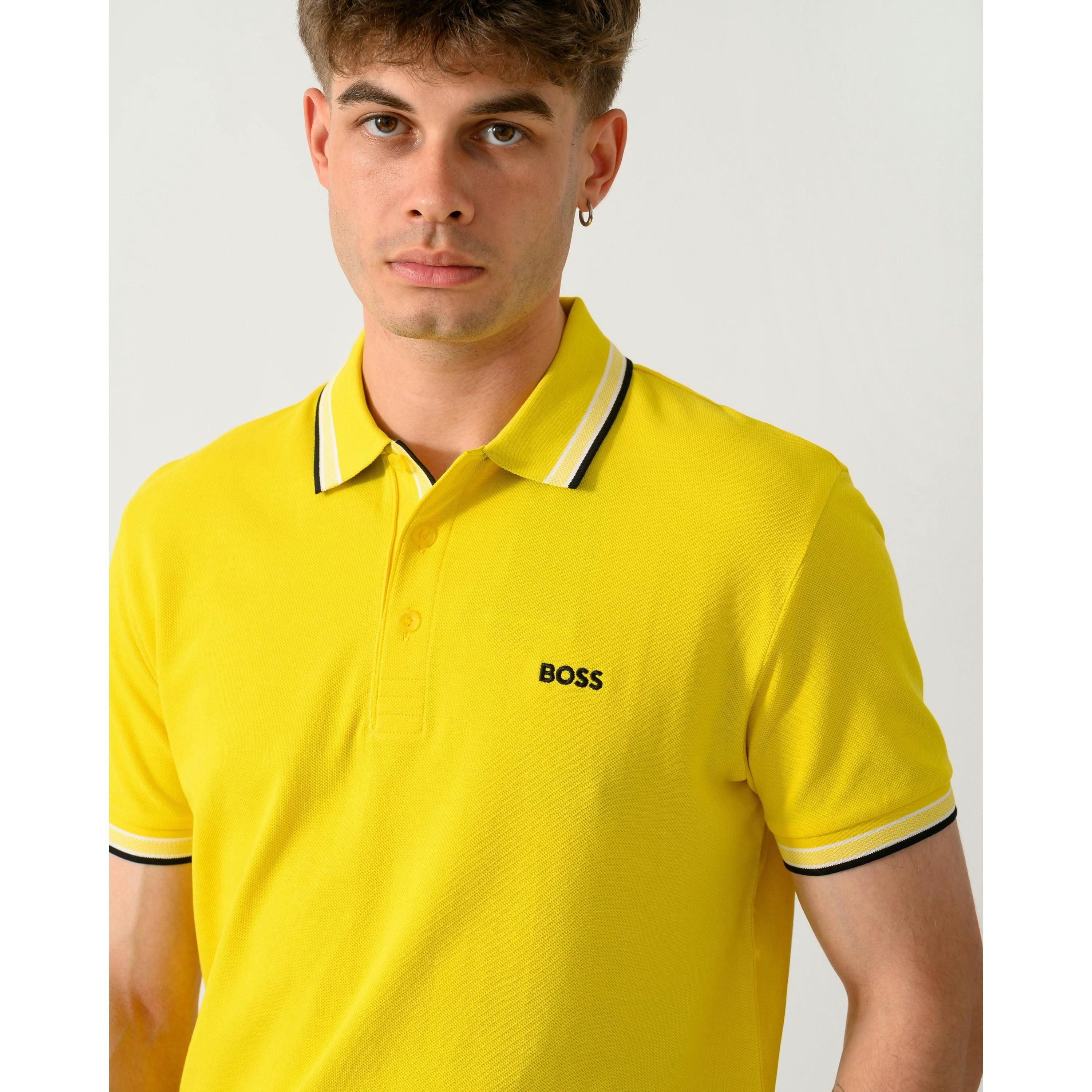 Hugo Boss Polo Shirt  in Yellow , view 2 of 4