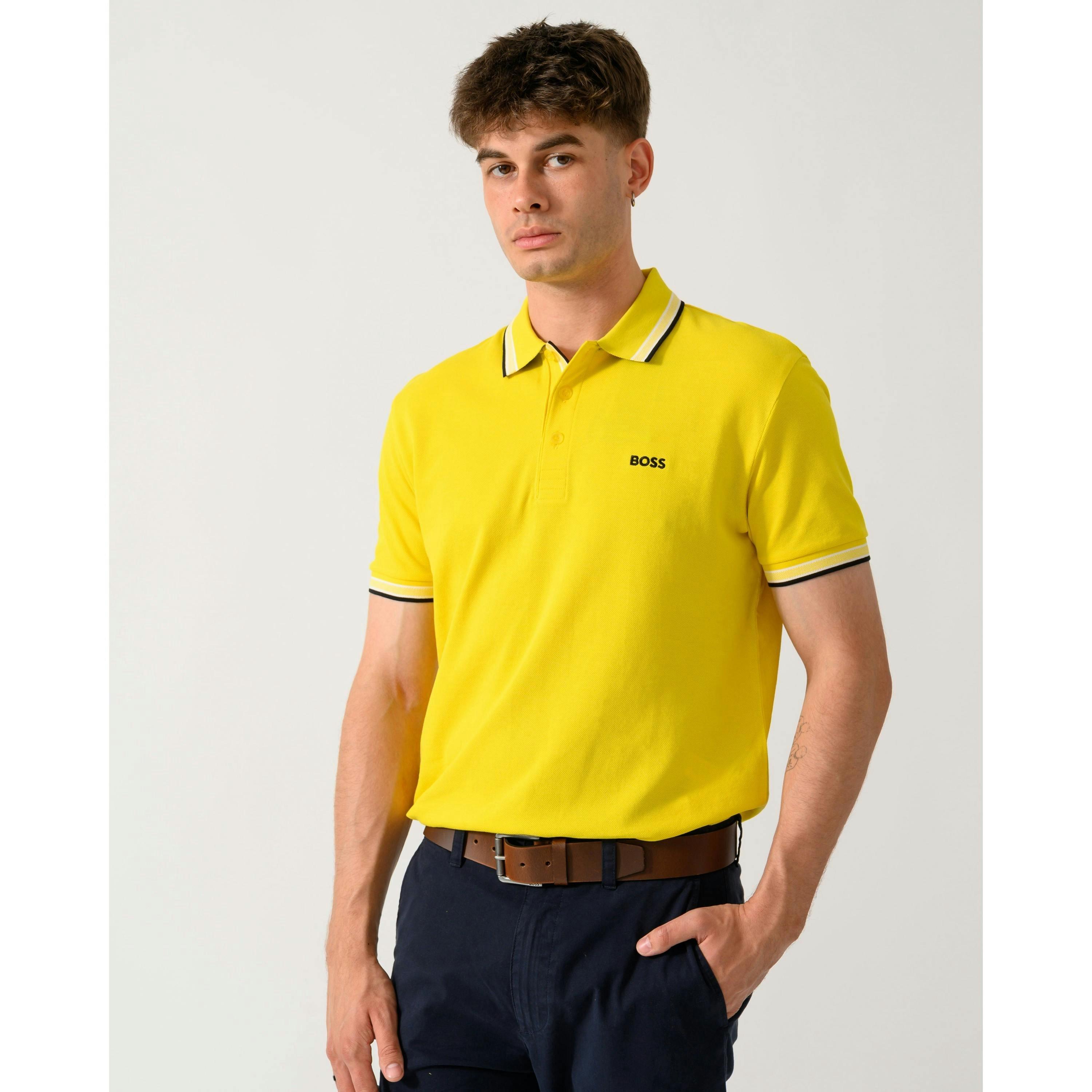 Hugo Boss Polo Shirt  in Yellow , view 4 of 4