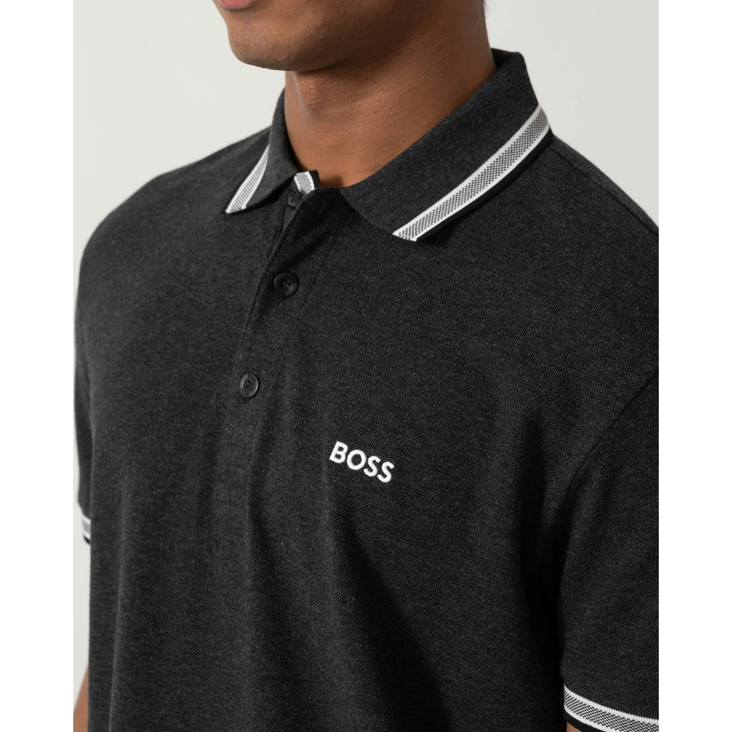 Hugo Boss Polo Shirt  in Grey , view 4 of 4