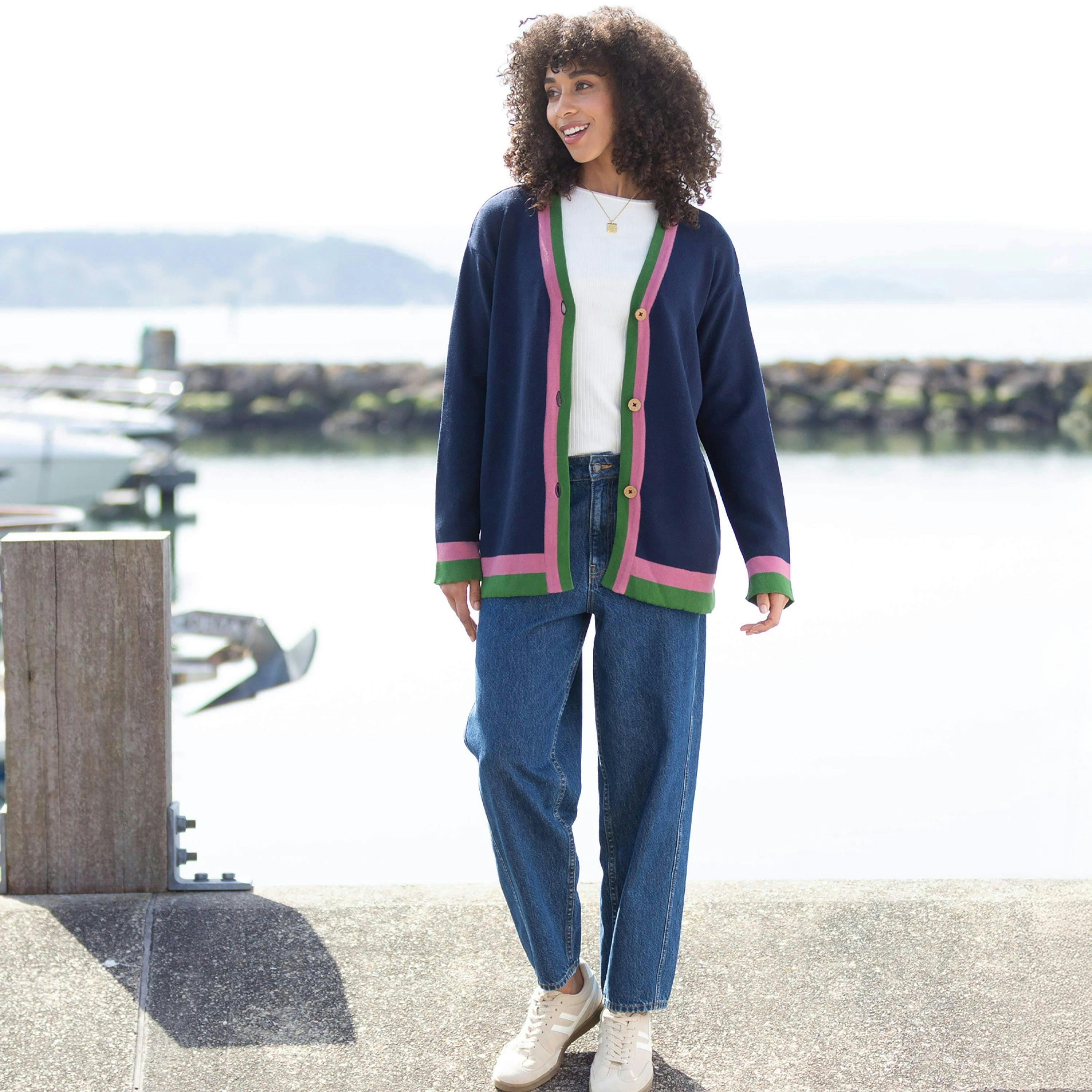 Organic Redford Knit Cardigan , view 3 of 4