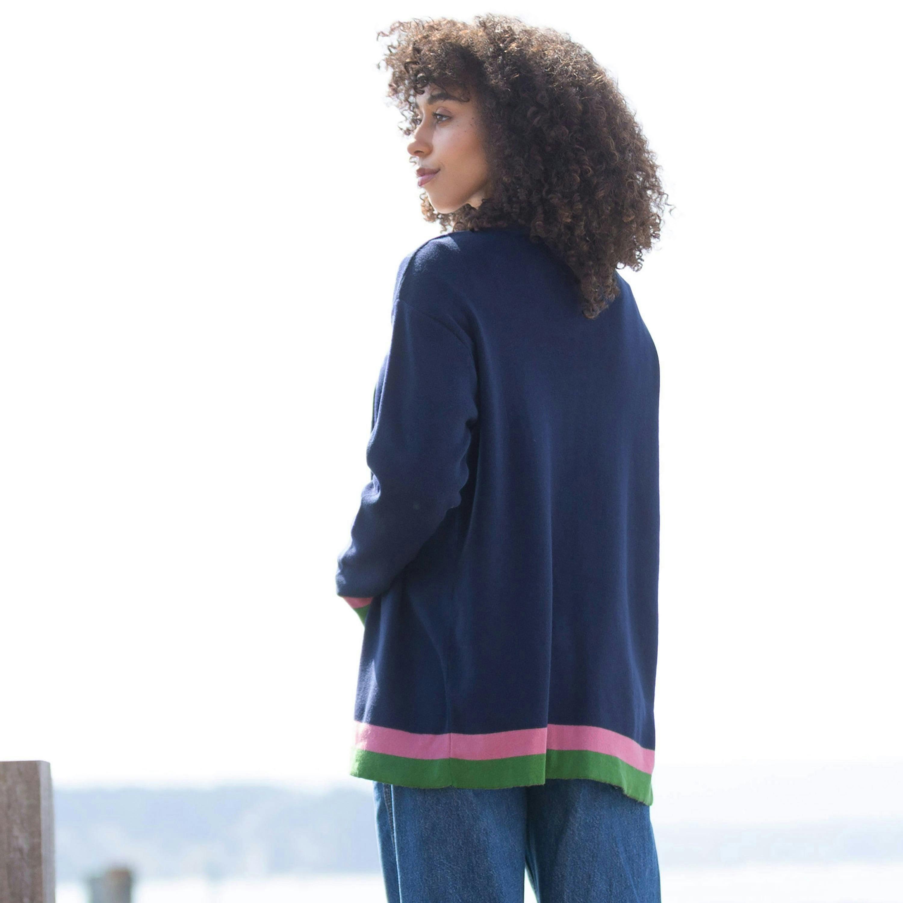 Organic Redford Knit Cardigan , view 4 of 4