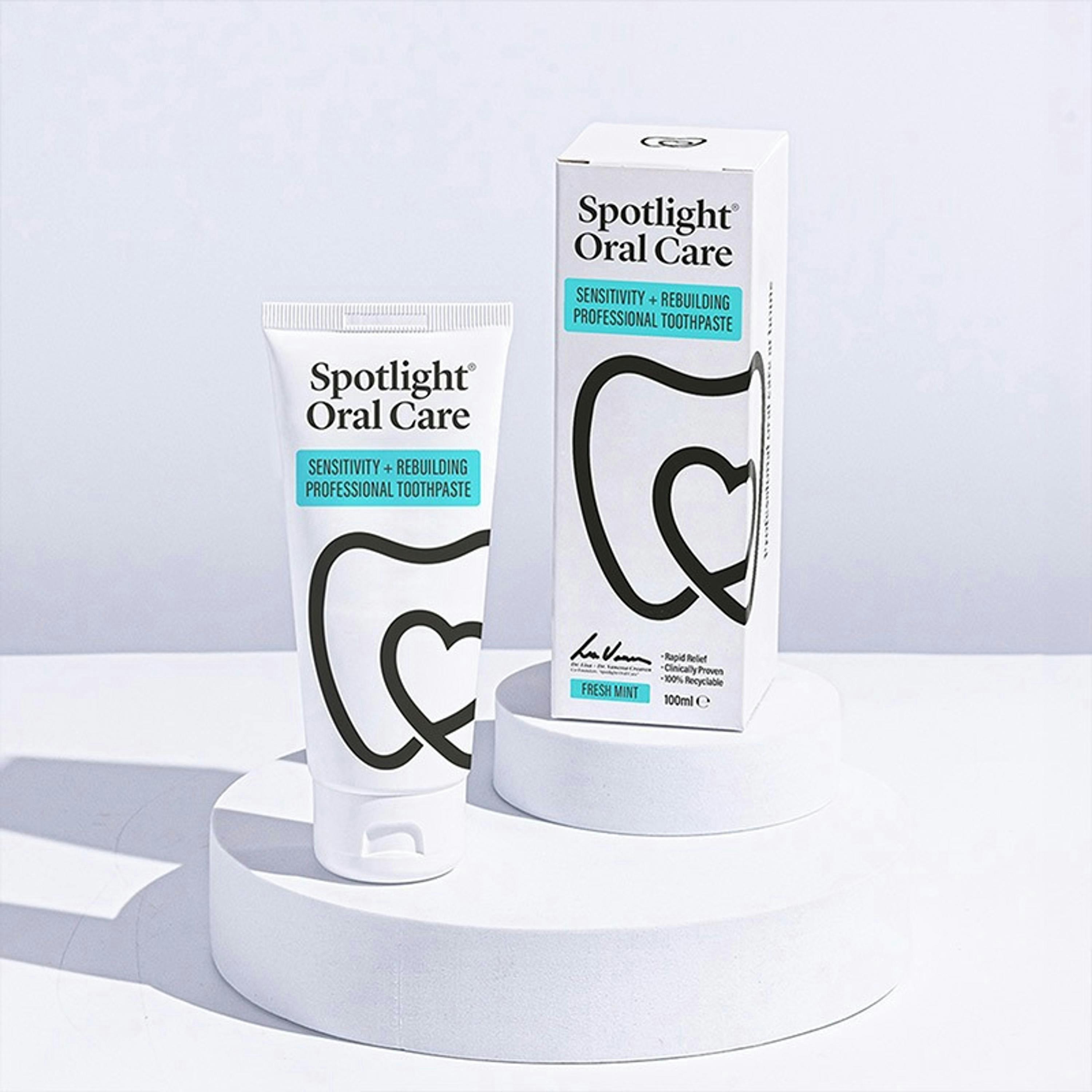 Spotlight Oral Care Sensitivity + Rebuilding Professional Toothpaste Single , view 3 of 4