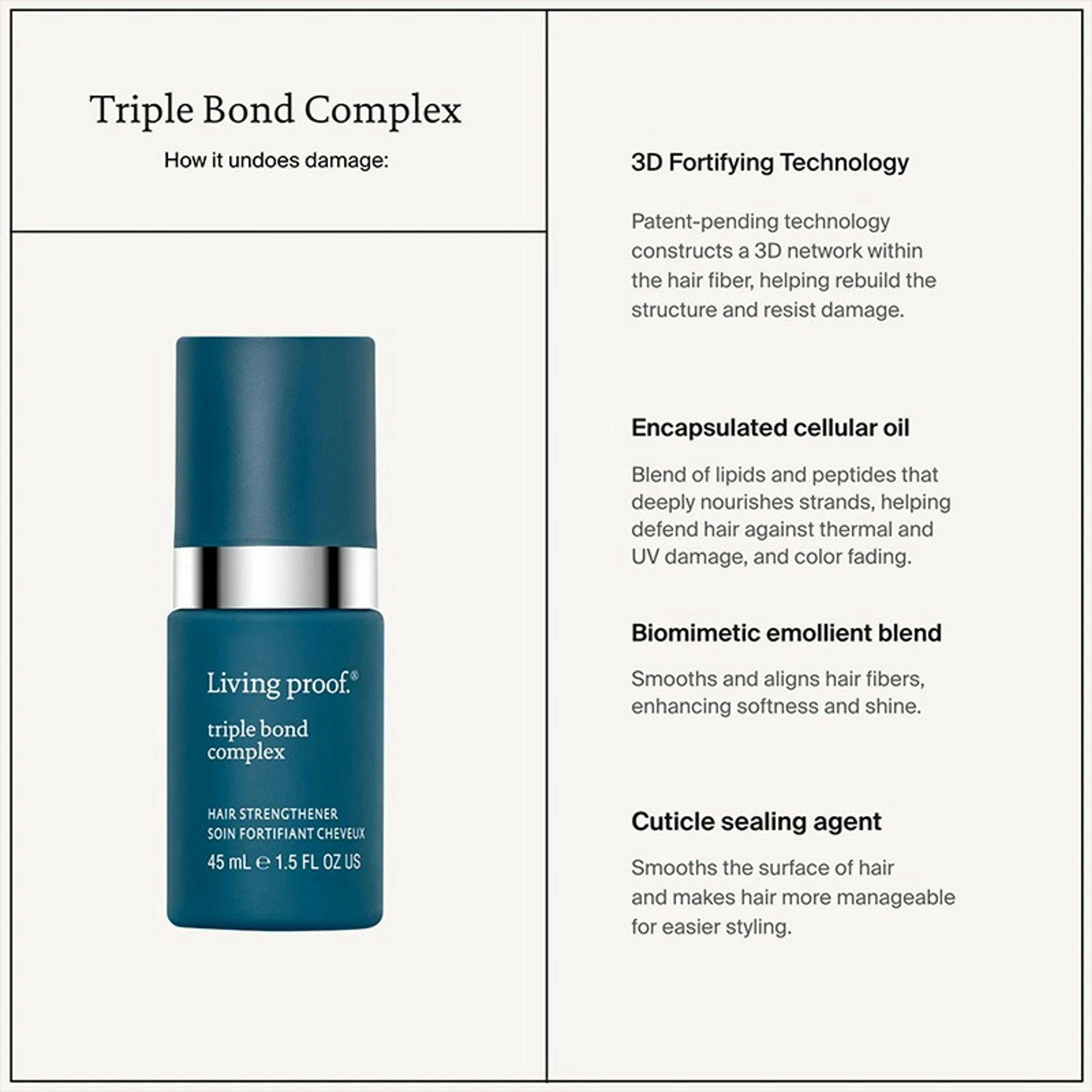 Living Proof Triple Bond Complex Treatment 45 ml Single , view 5 of 6