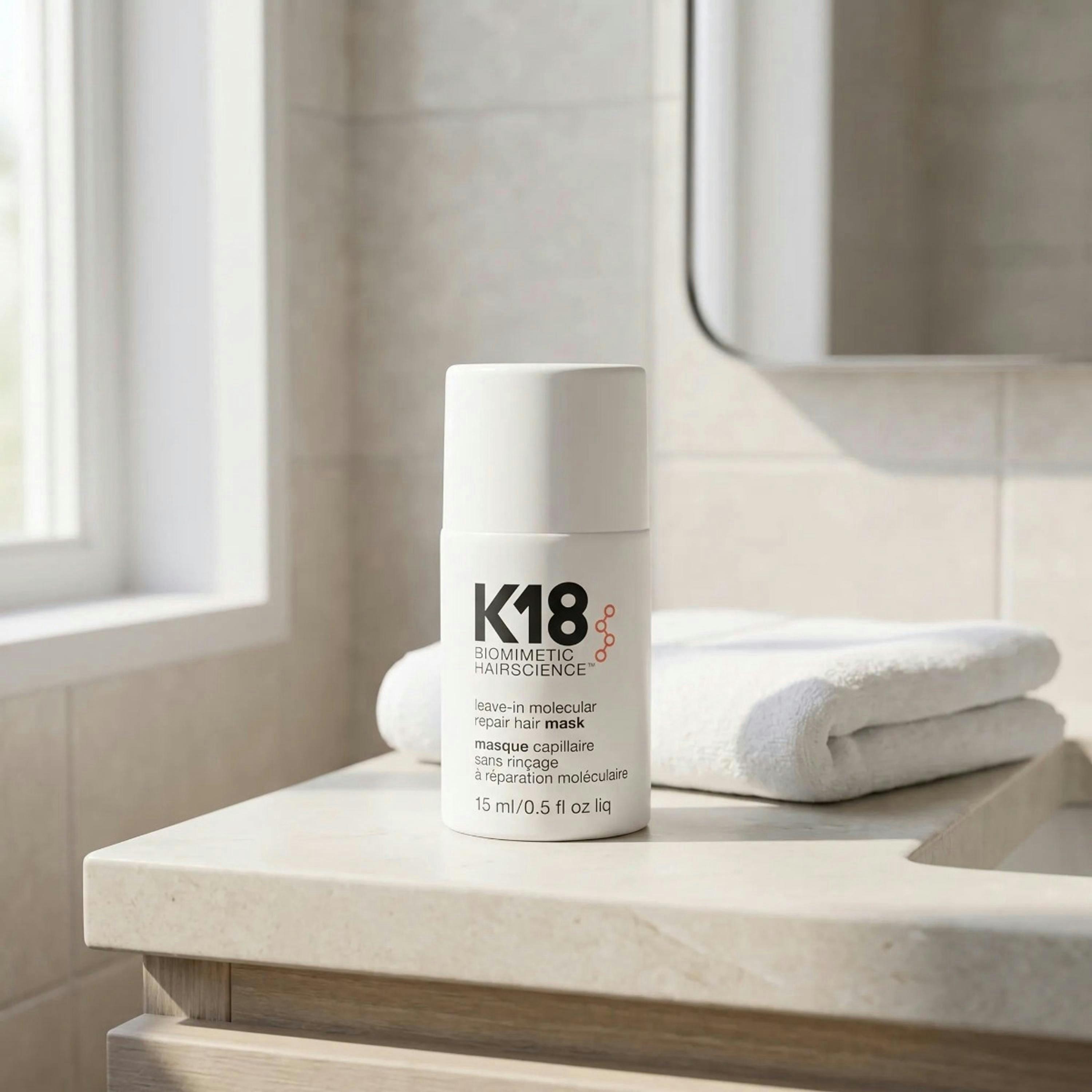 K18 Leave-In Molecular Repair Mask 15 ml Single , view 2 of 4