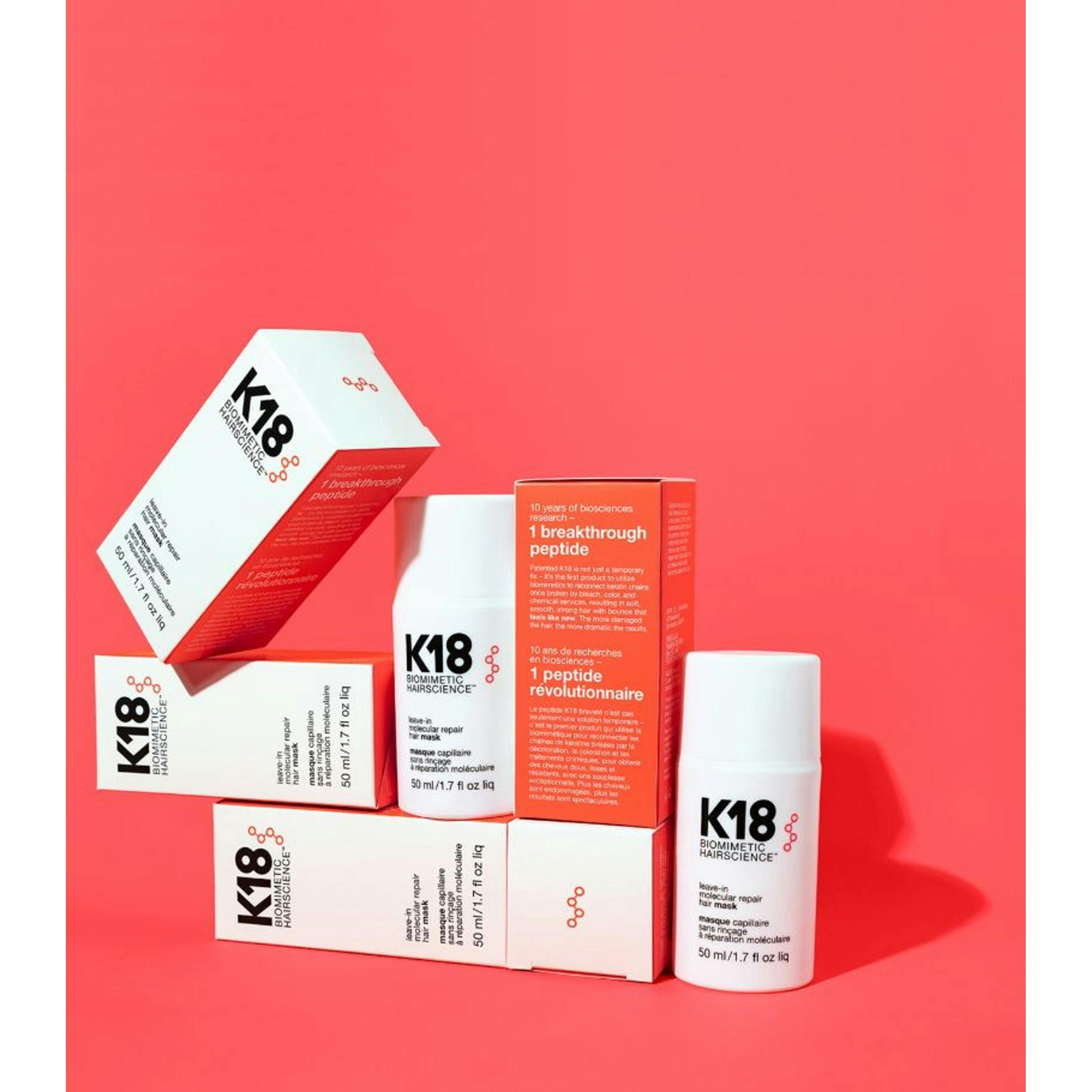 K18 Leave-In Molecular Repair Mask Double 50 ml Duo , view 4 of 5