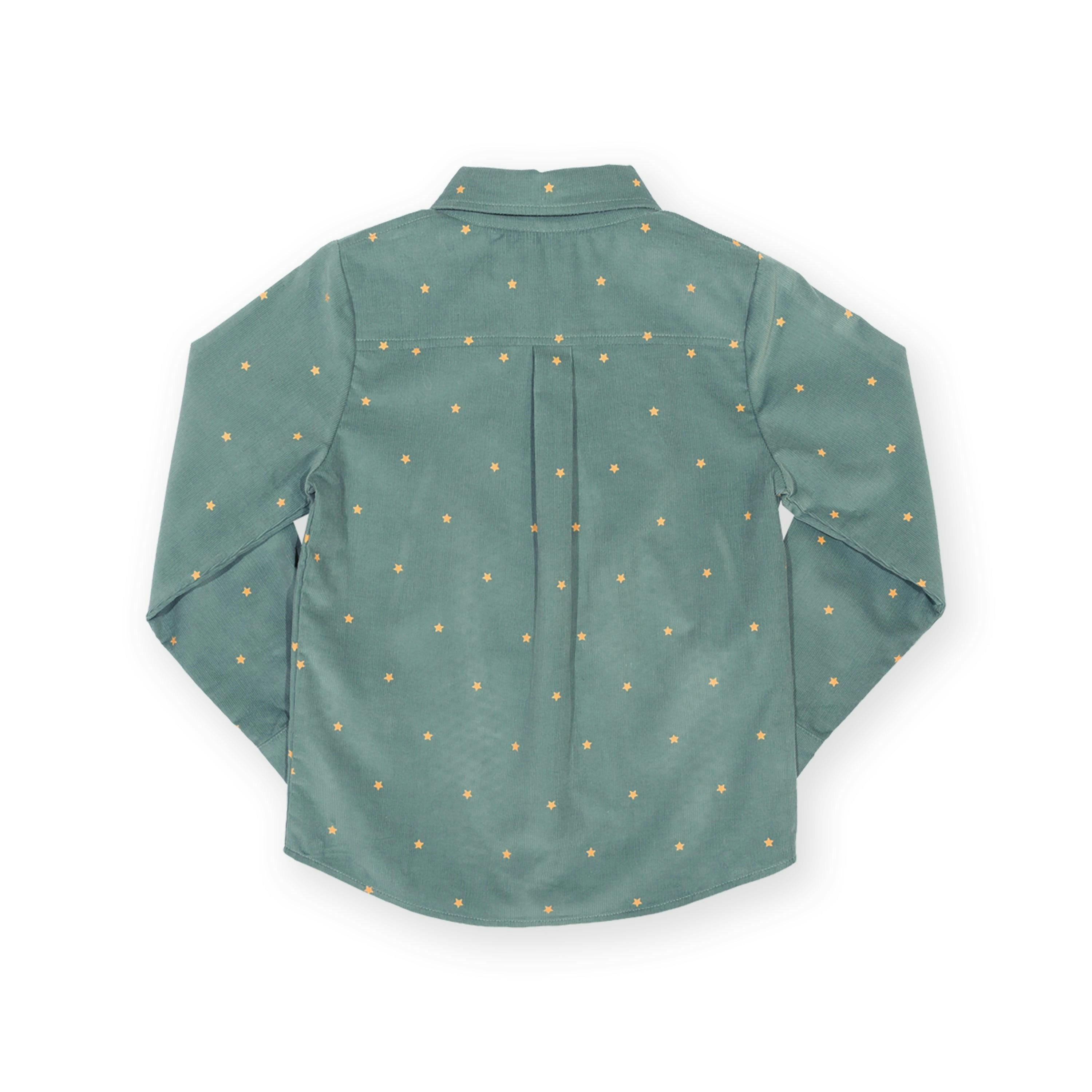 Kids Organic Stargaze Cord Shirt , view 4 of 4