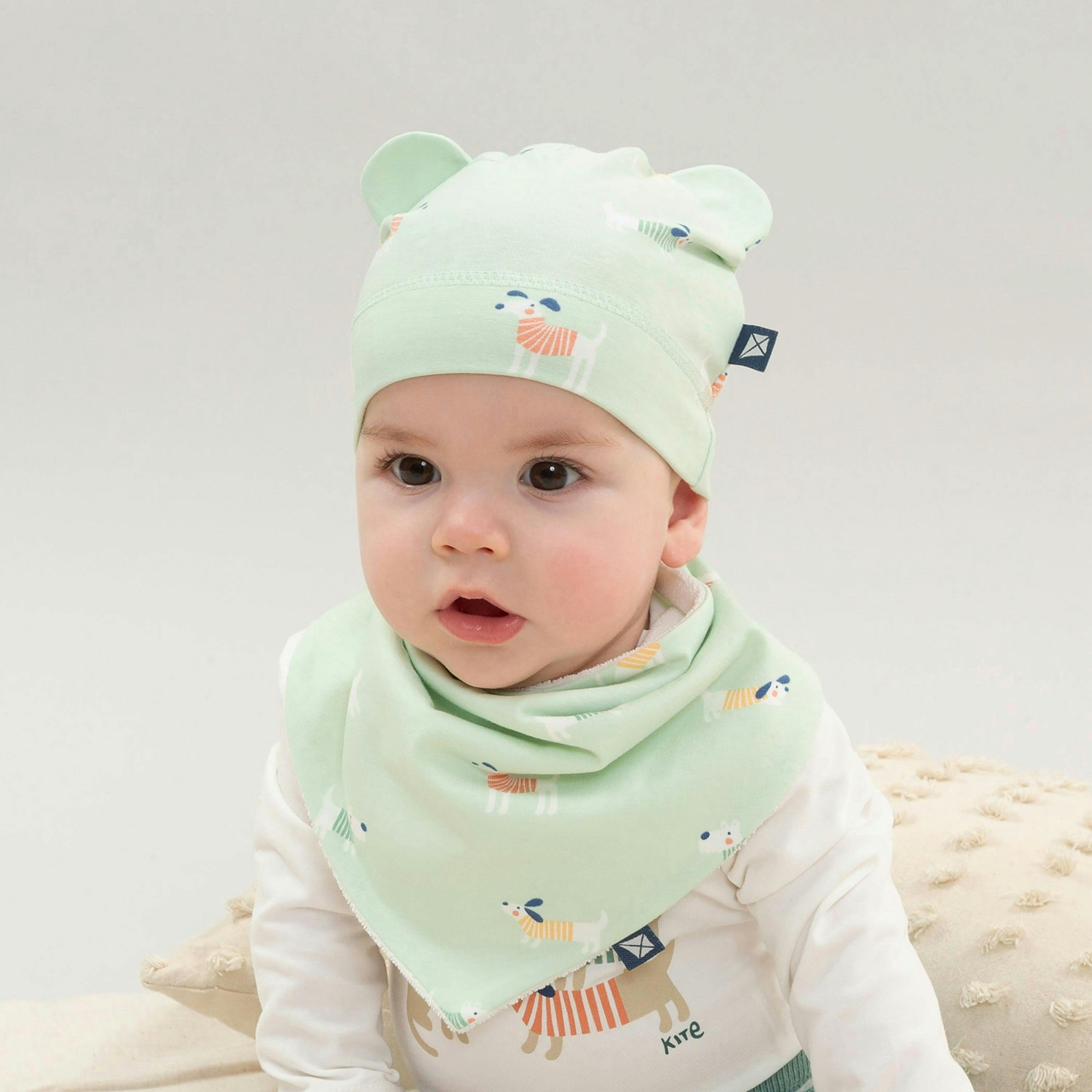 Baby Organic Lucky Pups Hat , view 2 of 2
