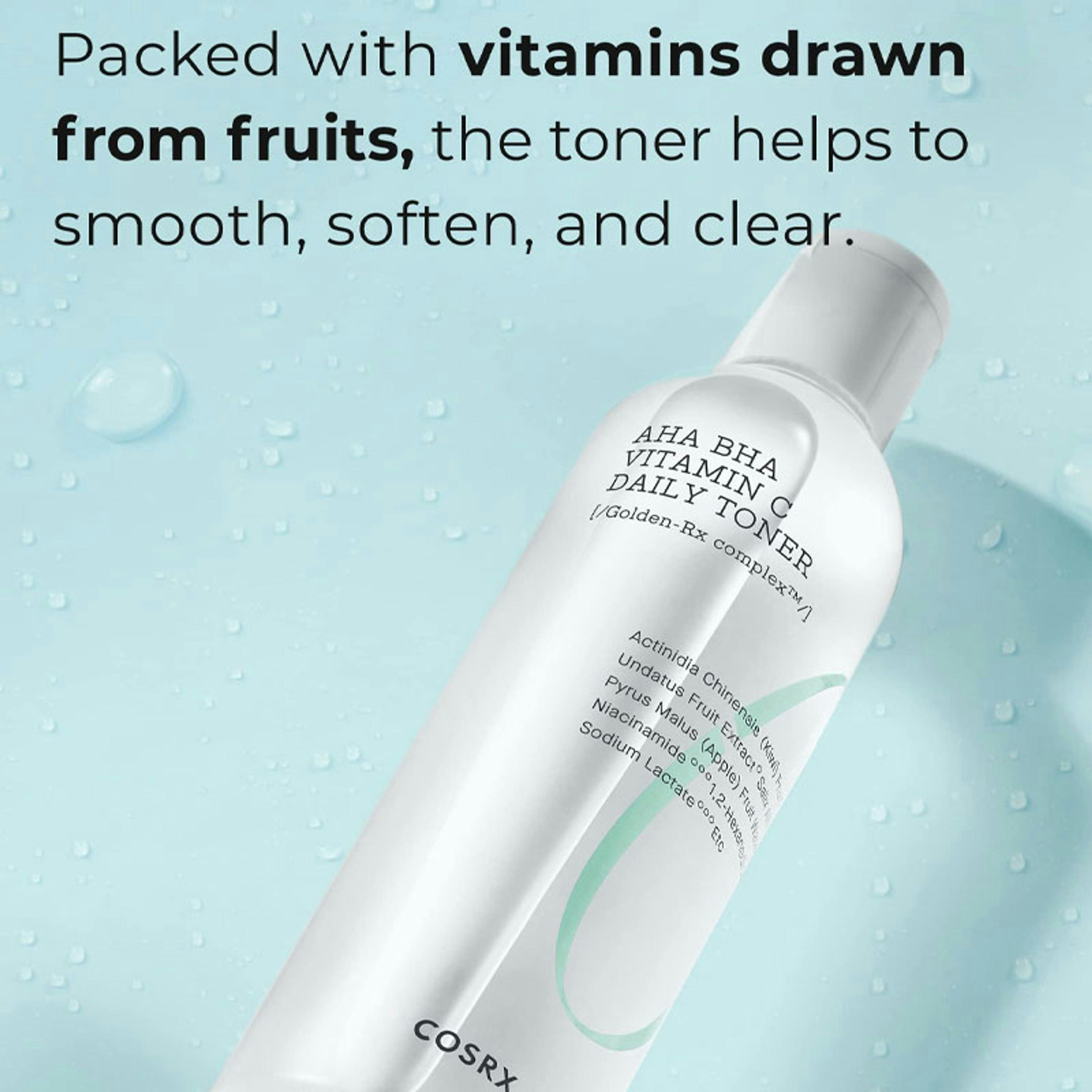 COSRX Refresh AHA BHA Vitamin C Toner 150 ml Single , view 3 of 4